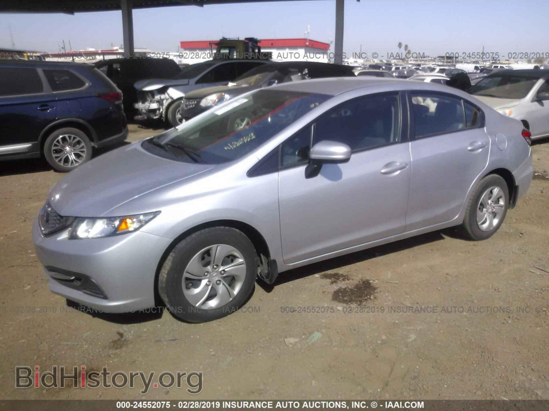 2014 HONDA CIVIC - VIN: 19XFB2F53EE080976 - Фото 2
