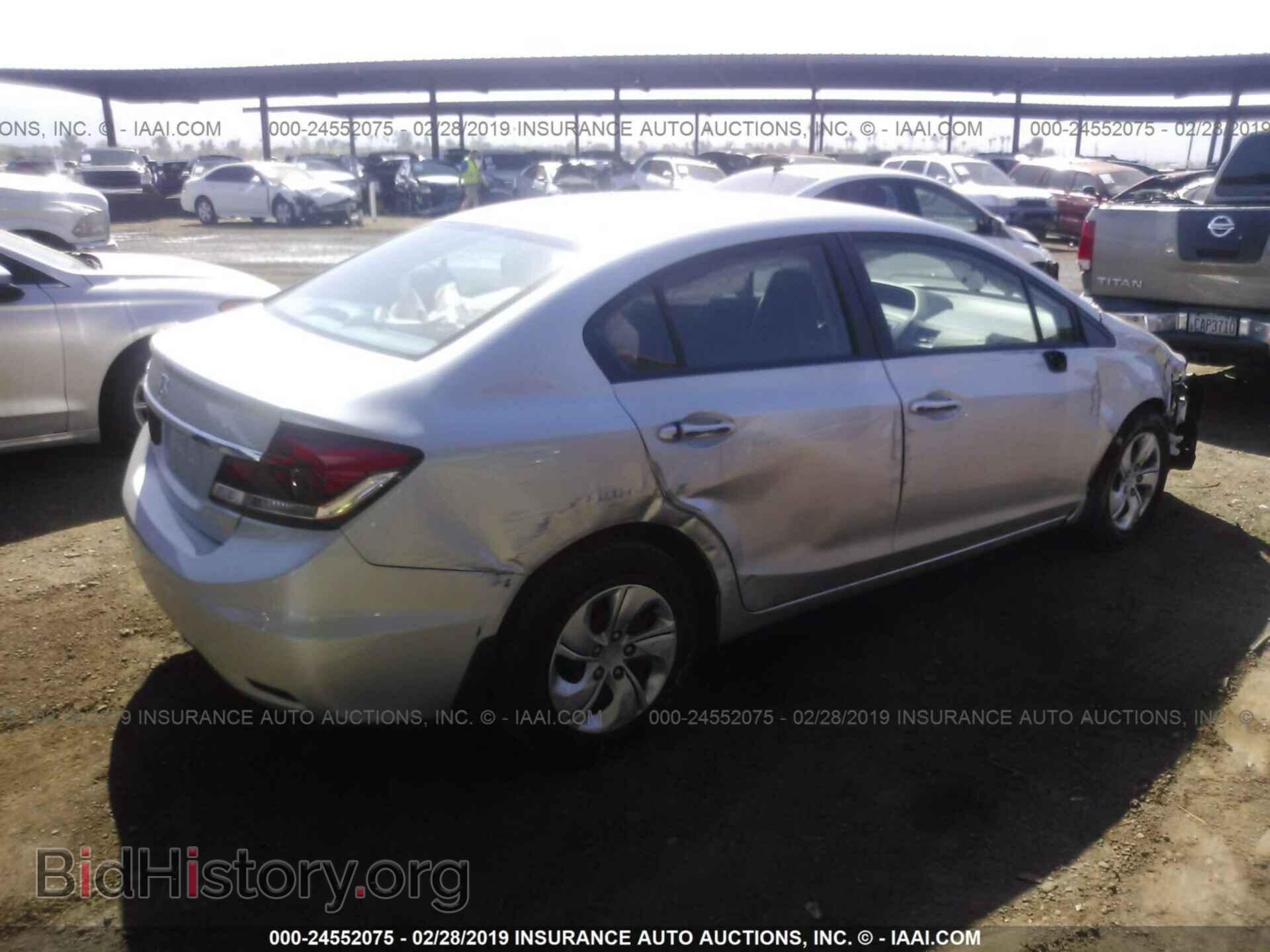 2014 HONDA CIVIC - VIN: 19XFB2F53EE080976 - Фото 4
