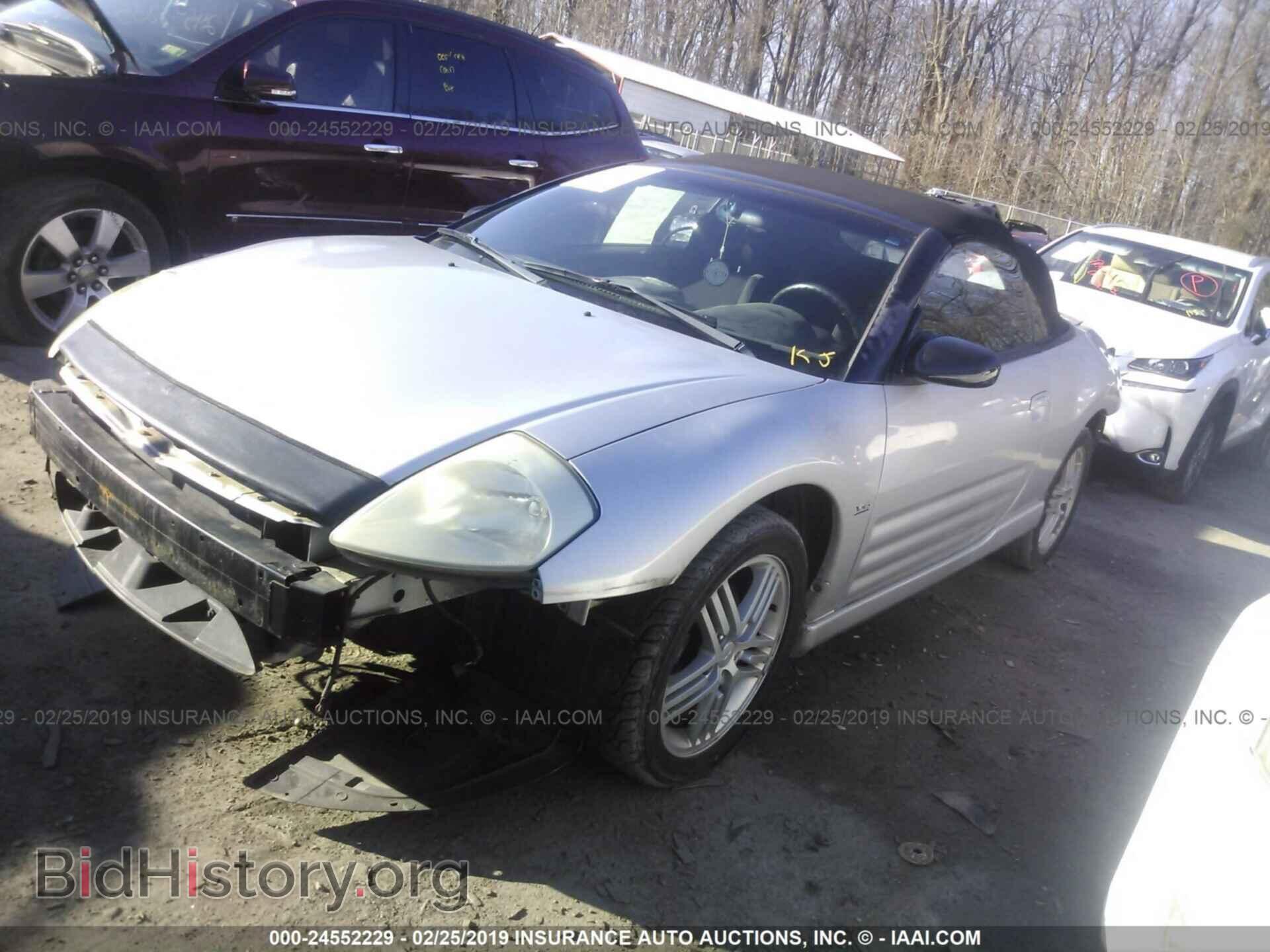 2005 MITSUBISHI ECLIPSE - VIN: 4A3AE55H95E042661 - Фото 2