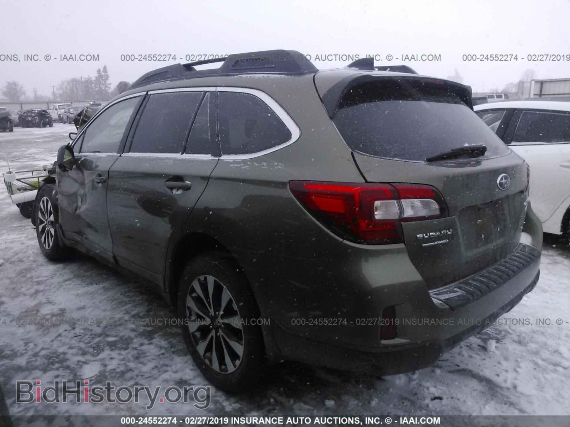 2016 SUBARU OUTBACK - VIN: 4S4BSALC2G3246972 - Photo 3