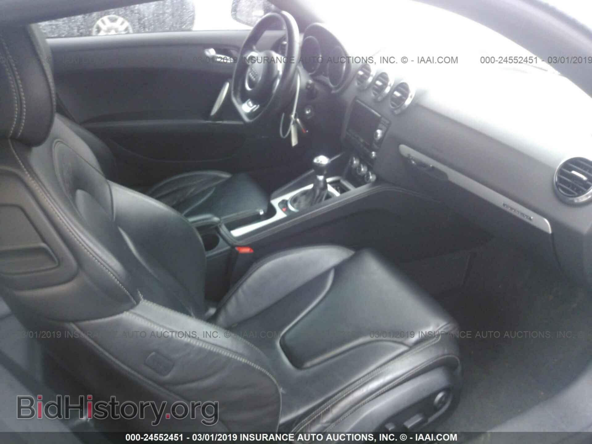 2012 AUDI TT RS - VIN: TRUB3AFK9C1901581 - Photo 5