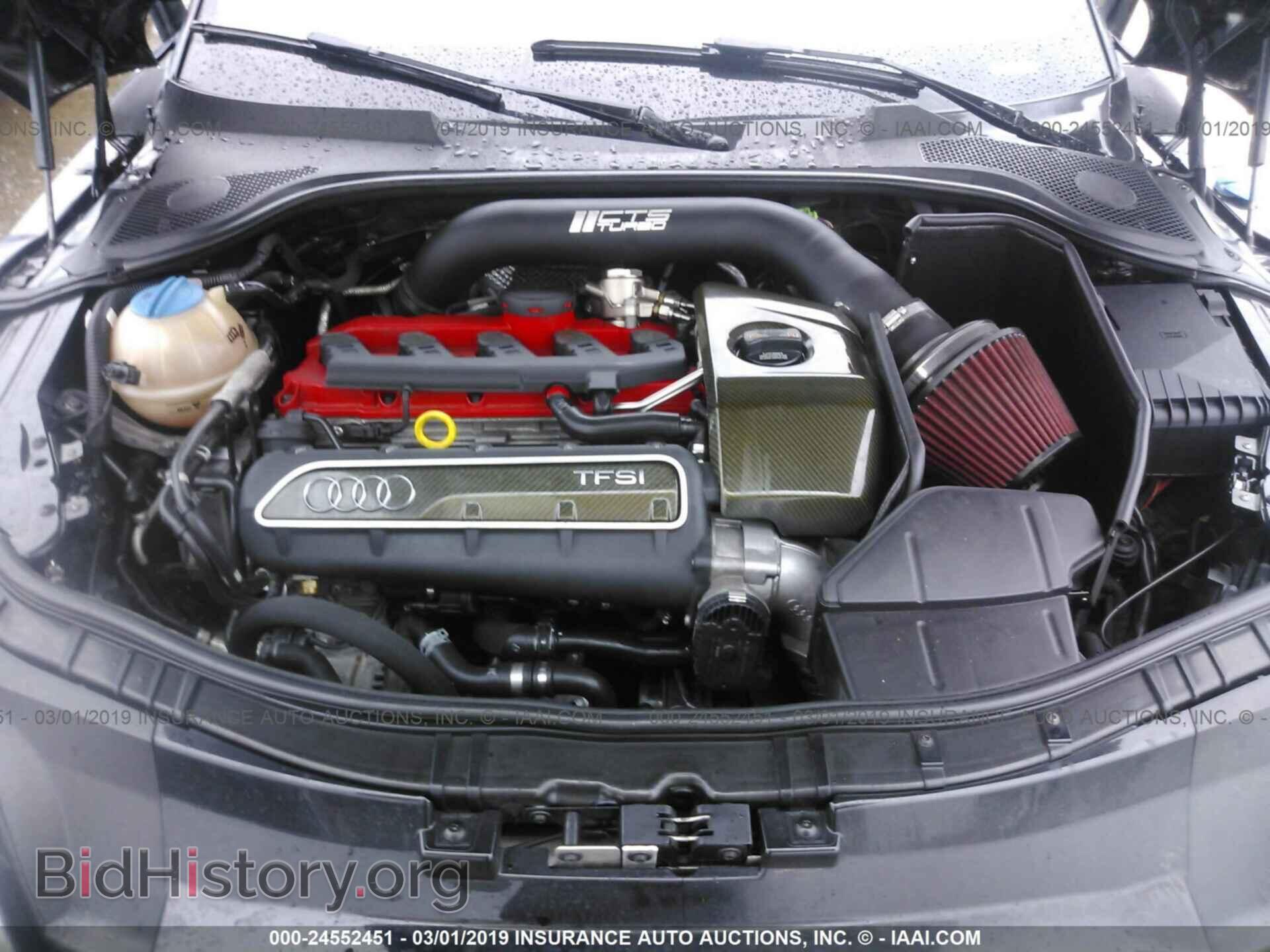 2012 AUDI TT RS - VIN: TRUB3AFK9C1901581 - Photo 10