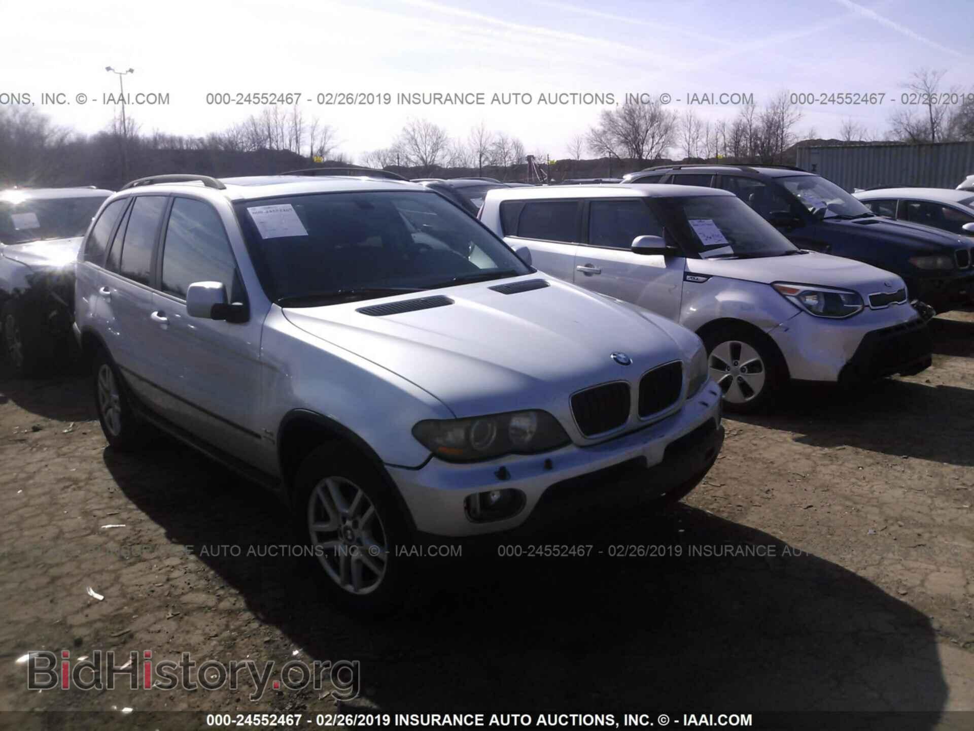 Photo 5UXFA13536LY36038 - BMW X5 2006