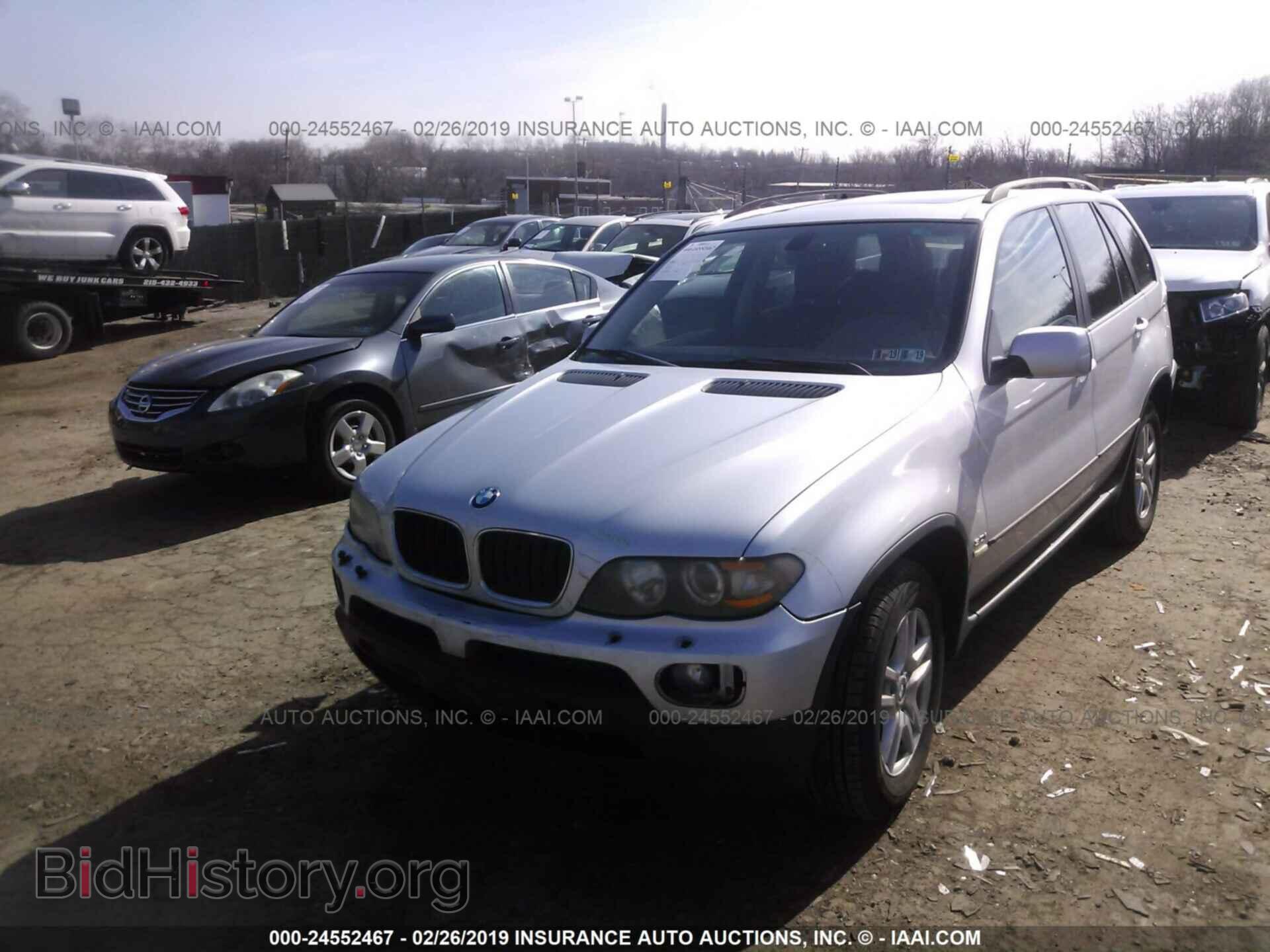 2006 BMW X5 - VIN: 5UXFA13536LY36038 - Фото 2