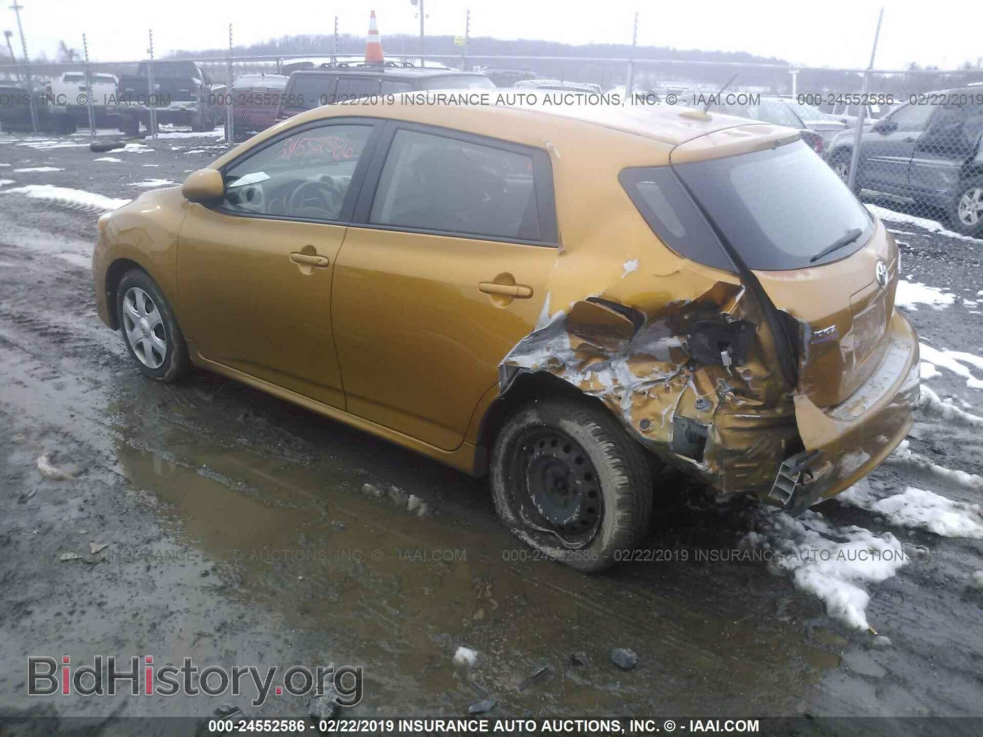 2009 TOYOTA COROLLA MATRIX - VIN: 2T1LE40E39C006038 - Фото 3