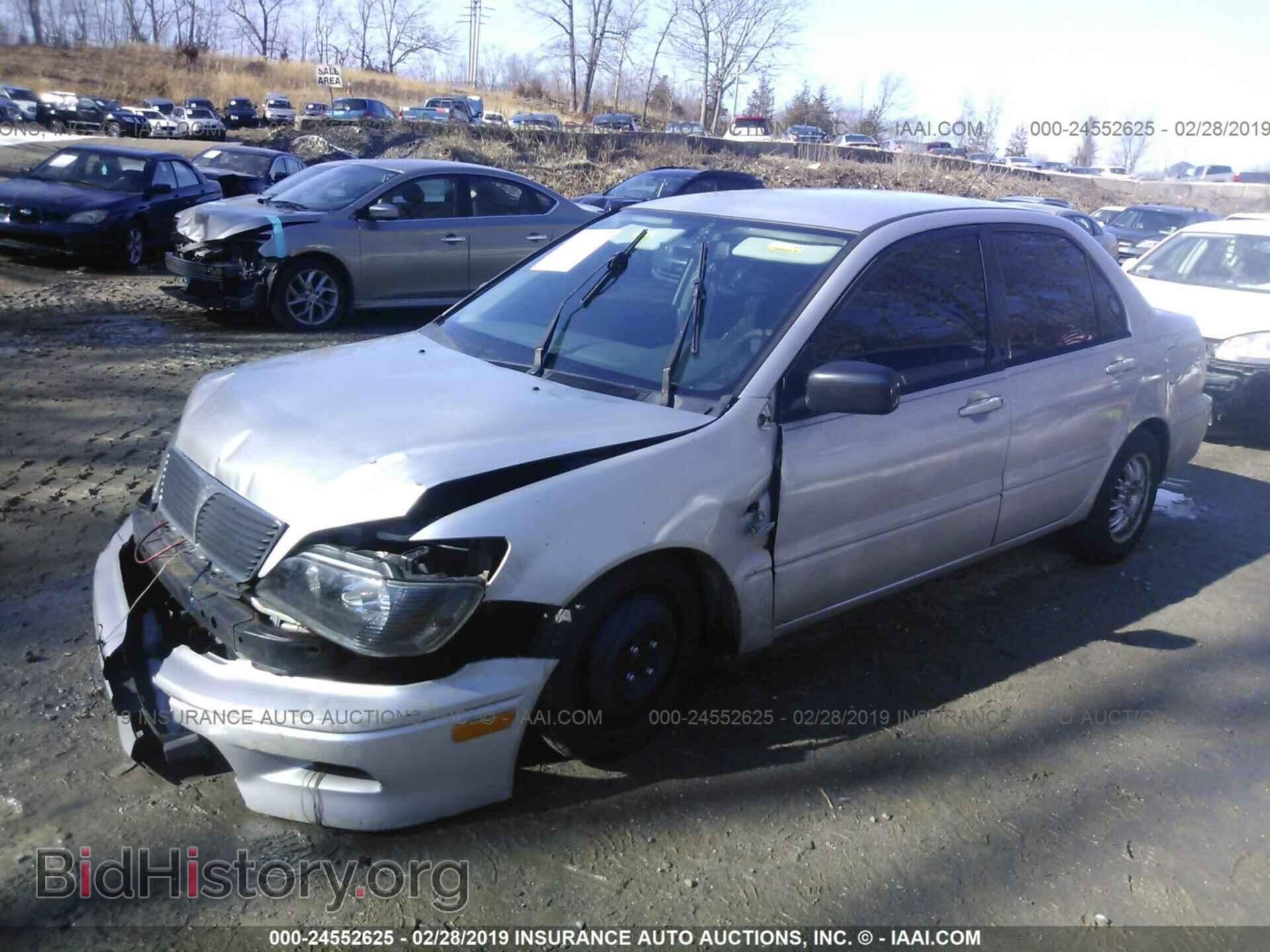 2002 MITSUBISHI LANCER - VIN: JA3AJ26E72U002984 - Photo 2