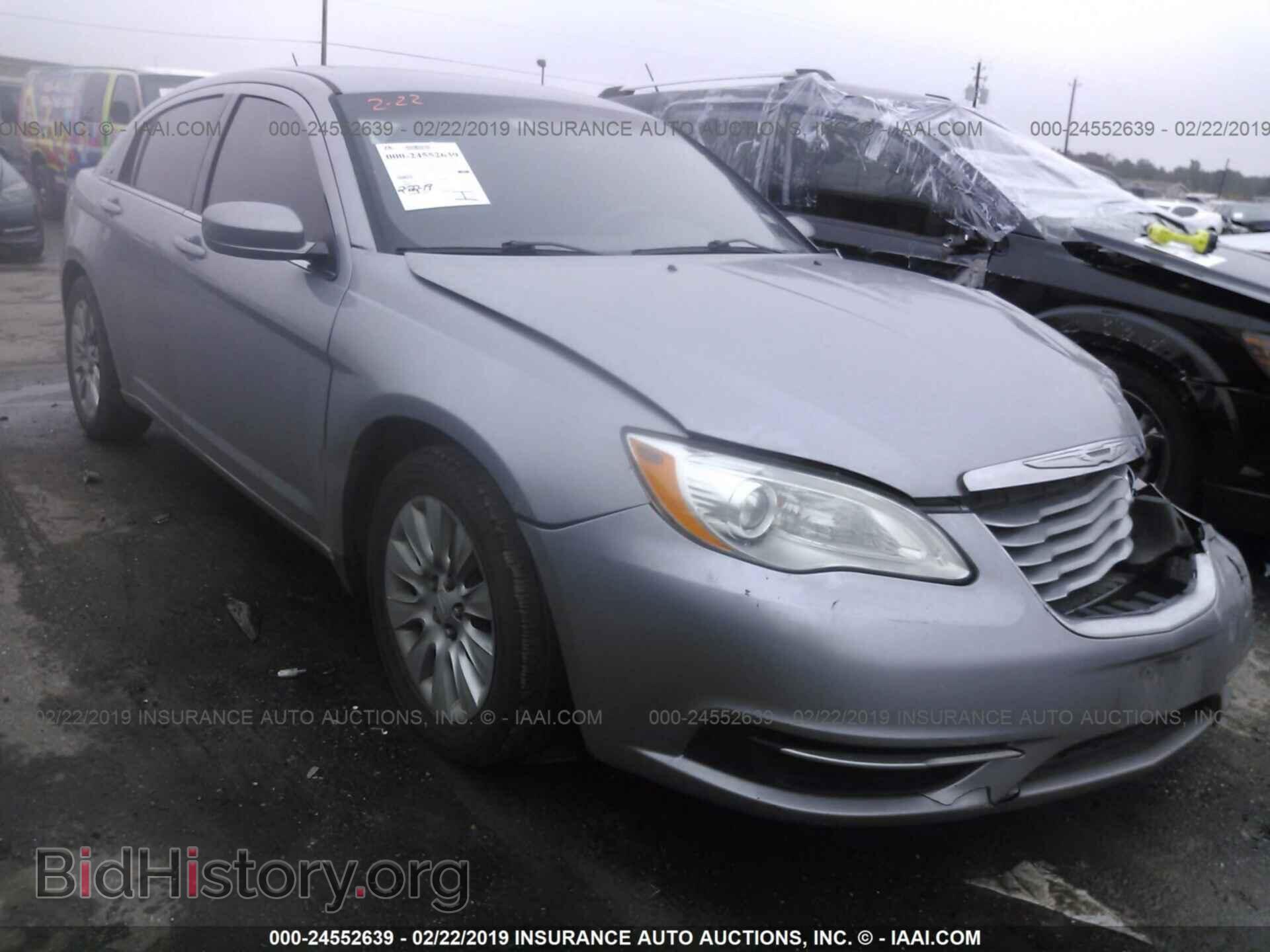 Фотография 1C3CCBAB7DN622558 - CHRYSLER 200 2013