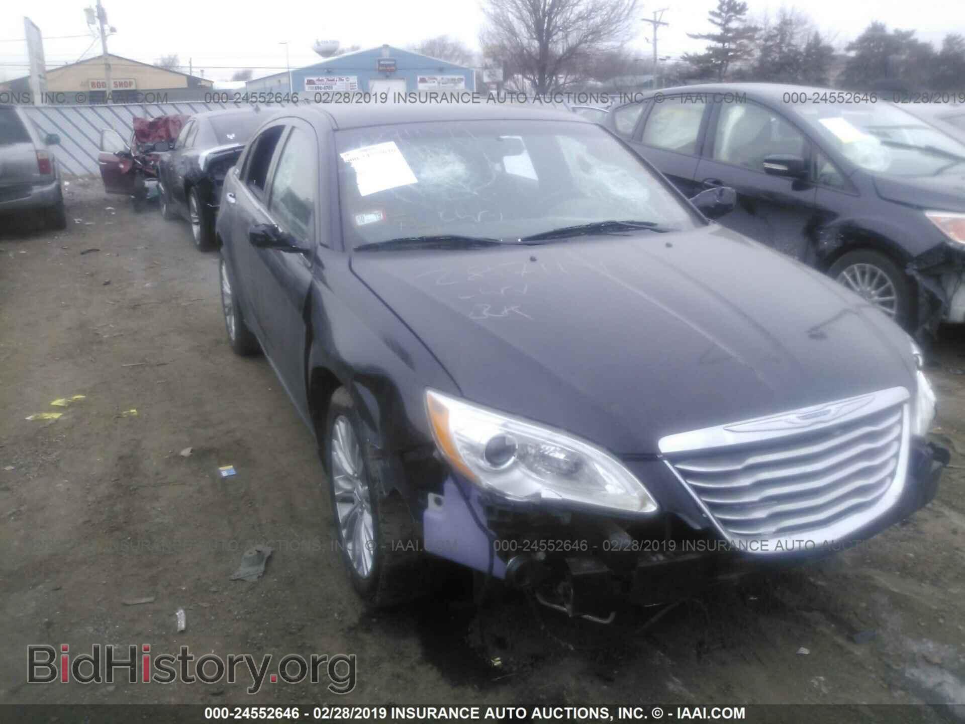 Фотография 1C3CCBCB8CN189778 - CHRYSLER 200 2012