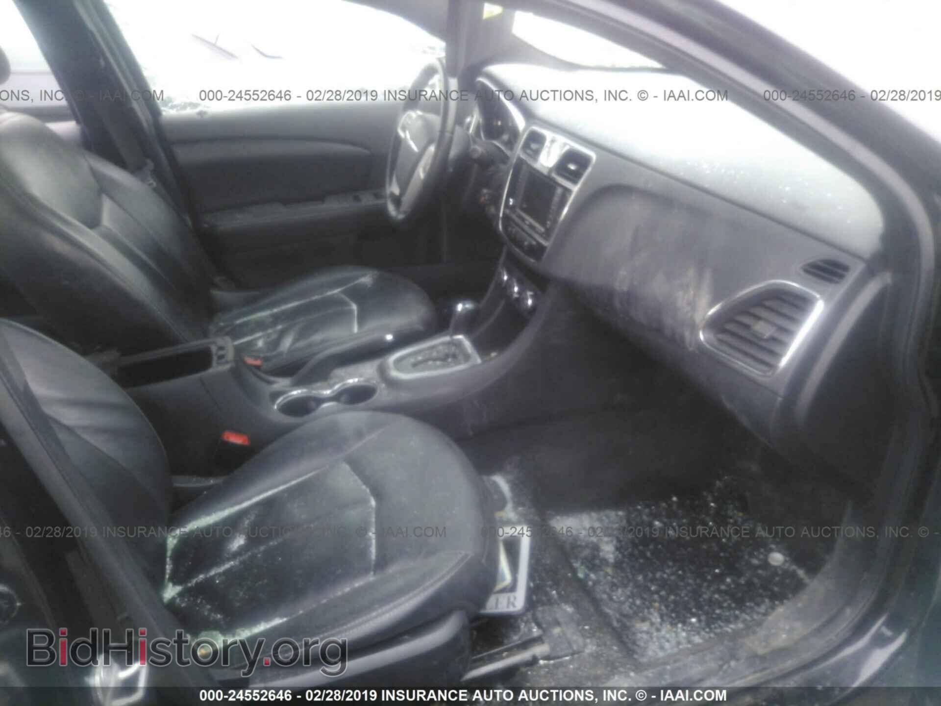 2012 CHRYSLER 200 - VIN: 1C3CCBCB8CN189778 - Фото 5