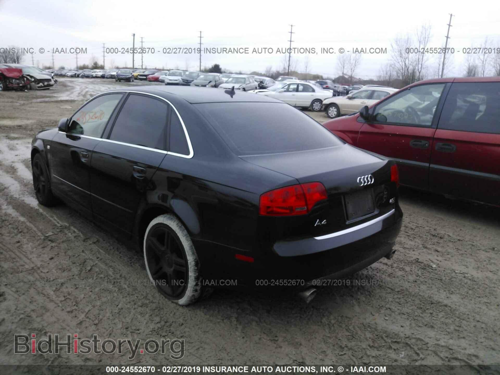 2007 AUDI A4 - VIN: WAUDF78E87A080982 - Фото 3