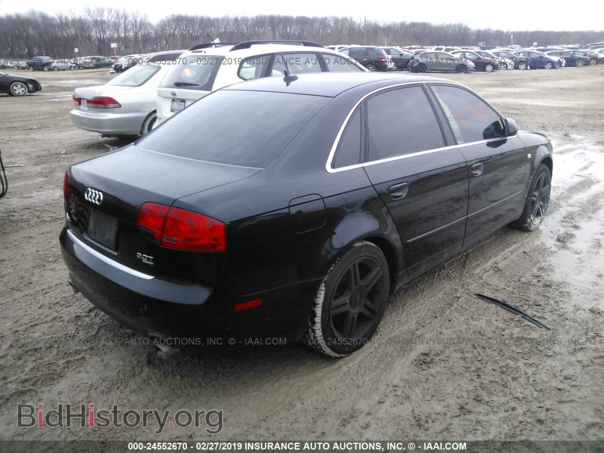 2007 AUDI A4 - VIN: WAUDF78E87A080982 - Фото 4