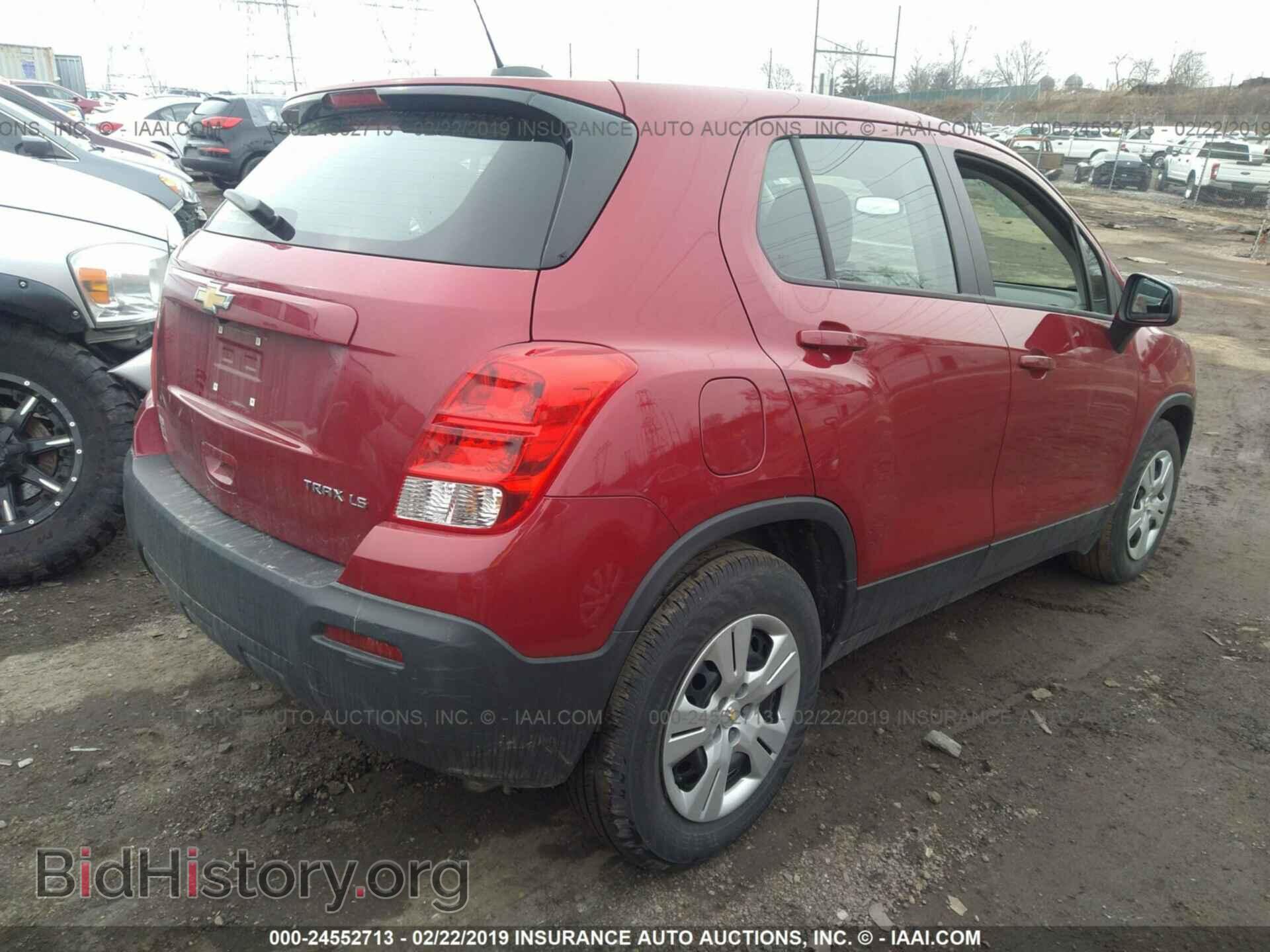 2015 CHEVROLET TRAX - VIN: KL7CJKSB5FB173608 - Фото 4