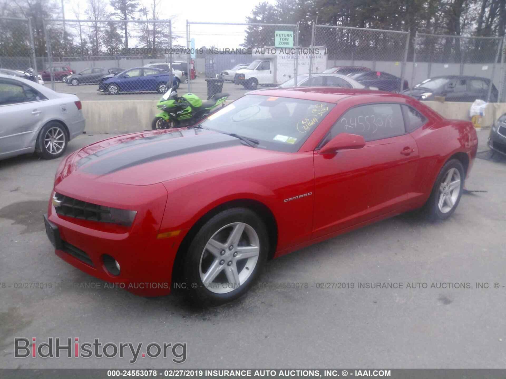 2011 CHEVROLET CAMARO - VIN: 2G1FB1ED2B9134189 - Фото 2