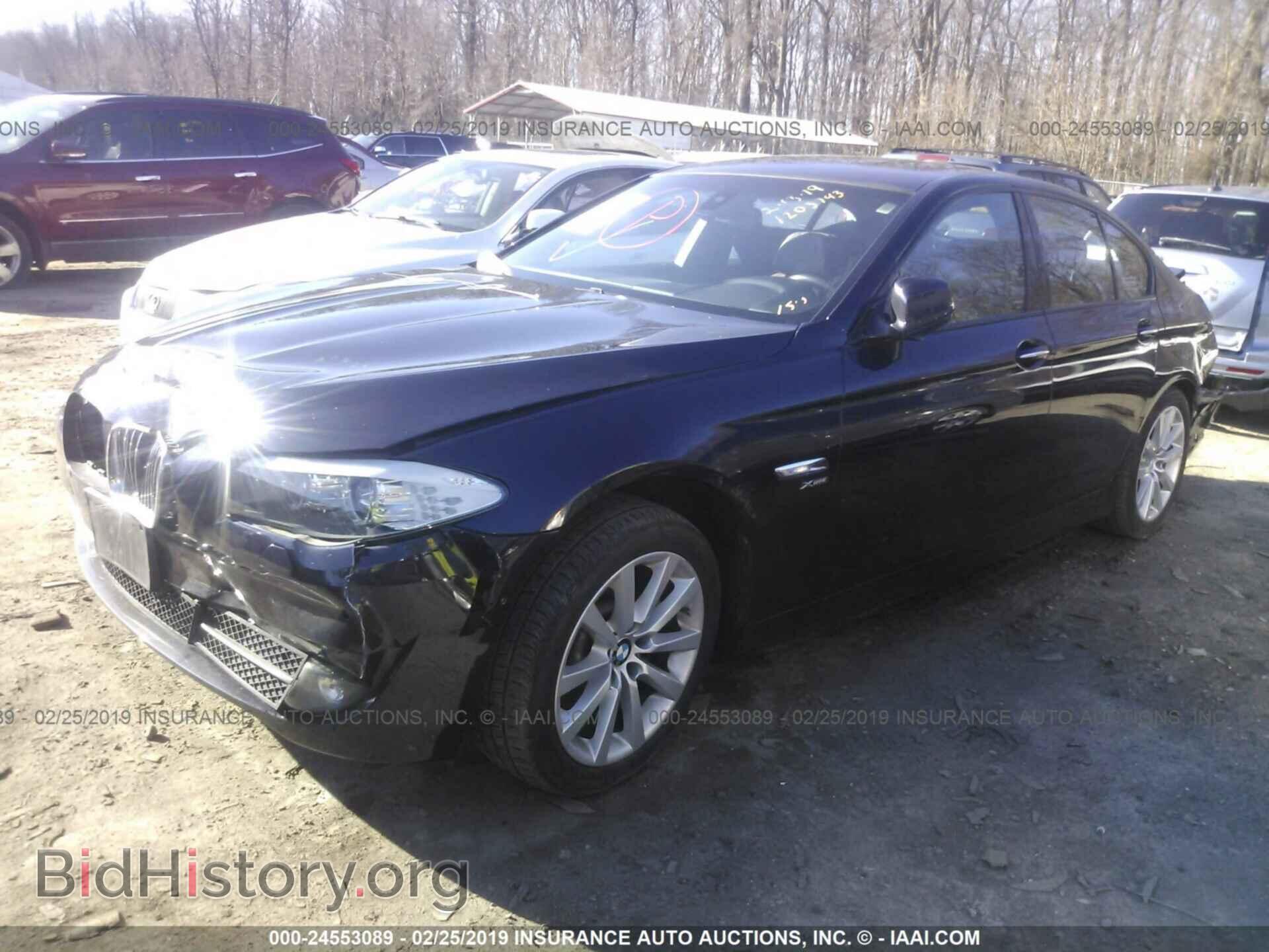 2012 BMW 528 - VIN: WBAXH5C5XCDW07318 - Фото 2