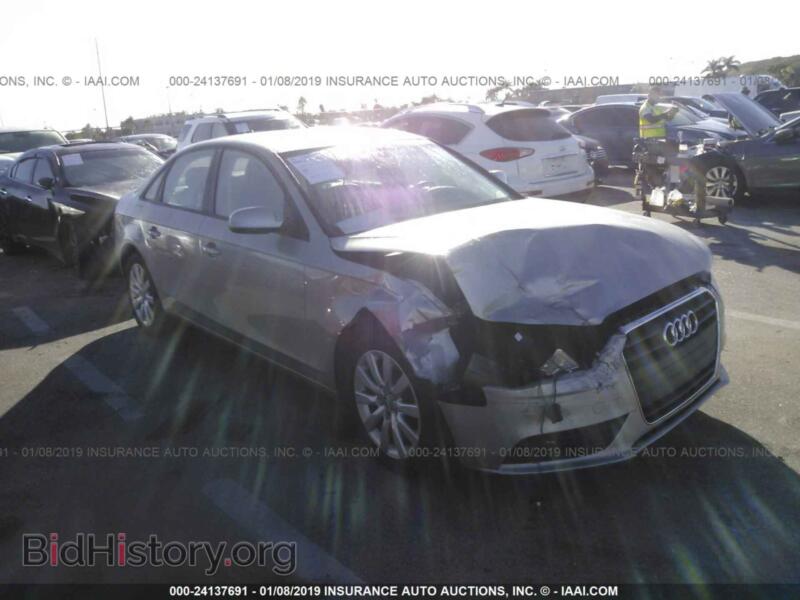 2014 Audi A4 (VIN WAUAFAFL8EA070175) — фото 1 из 10, IAAI, повреждение: передняя часть
