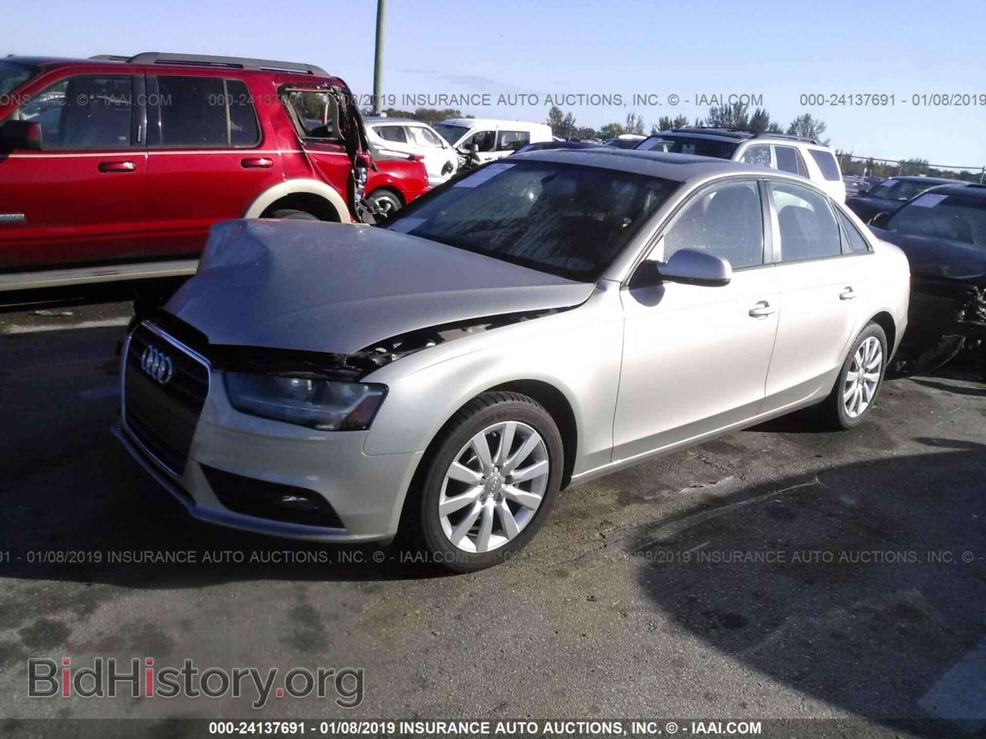 2014 AUDI A4 - VIN: WAUAFAFL8EA070175 - Фото 2