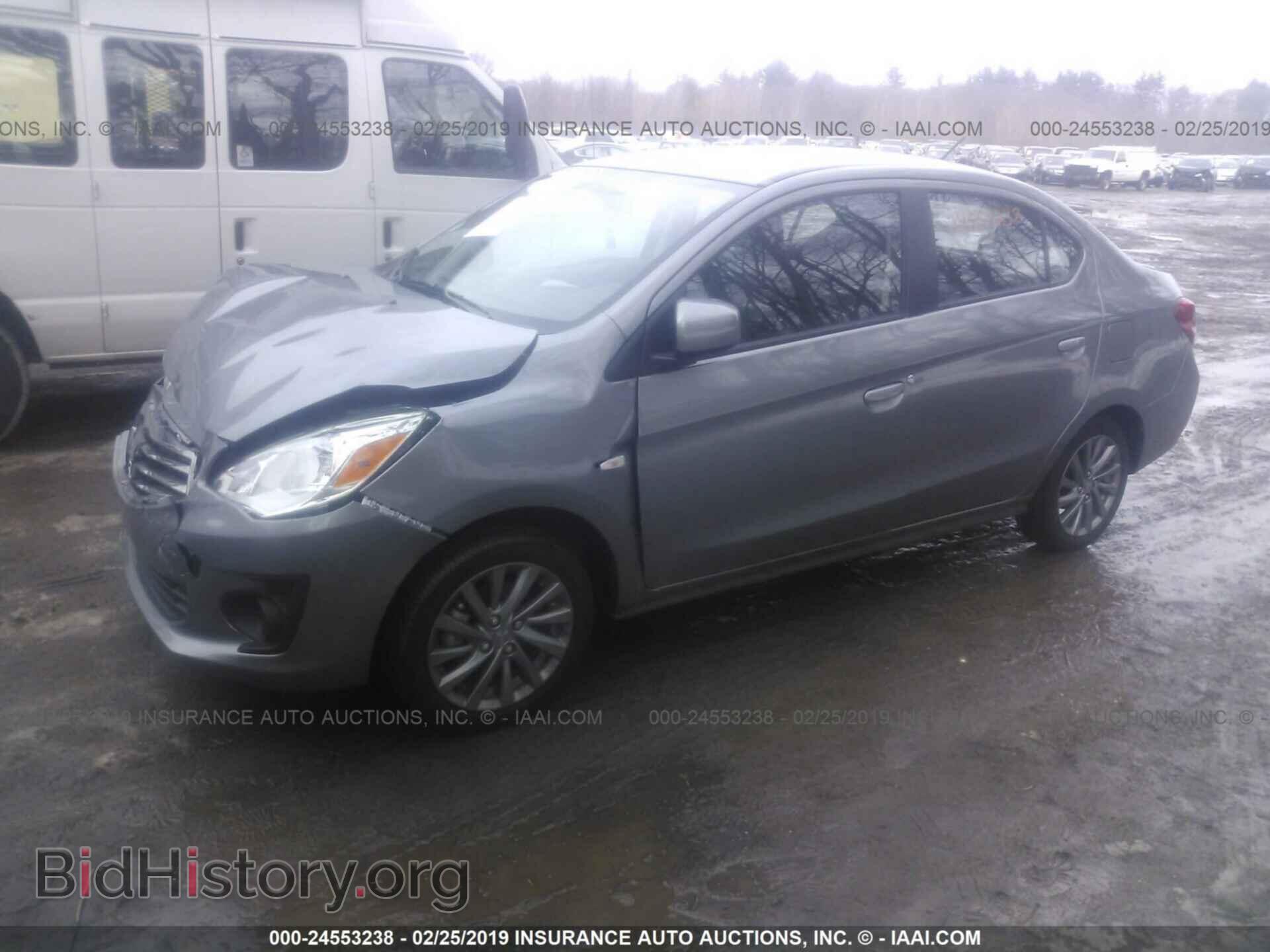 2019 MITSUBISHI MIRAGE - VIN: ML32F3FJ3KHF04044 - Фото 2