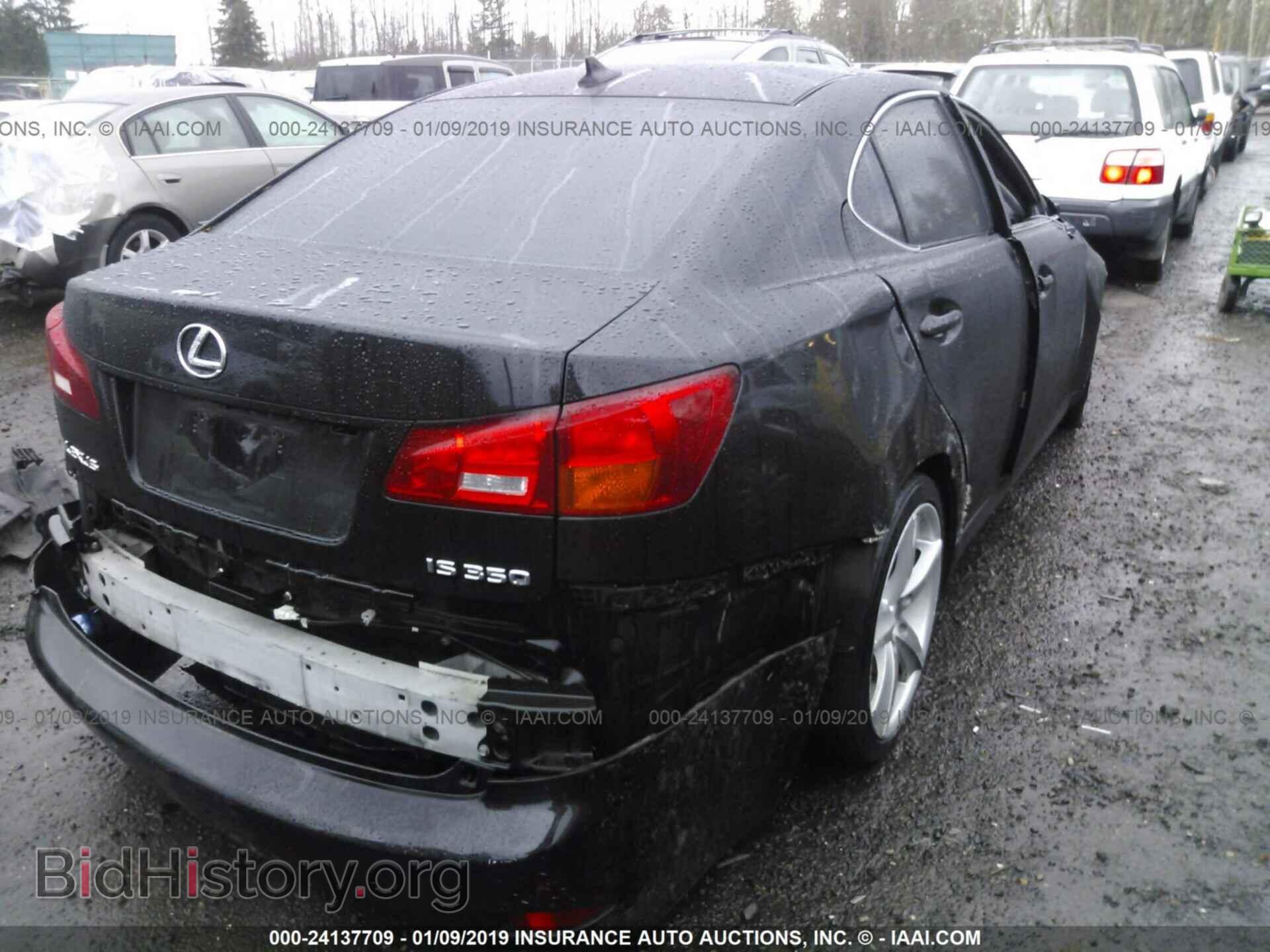 2007 LEXUS IS - VIN: JTHBE262375016557 - Фото 4
