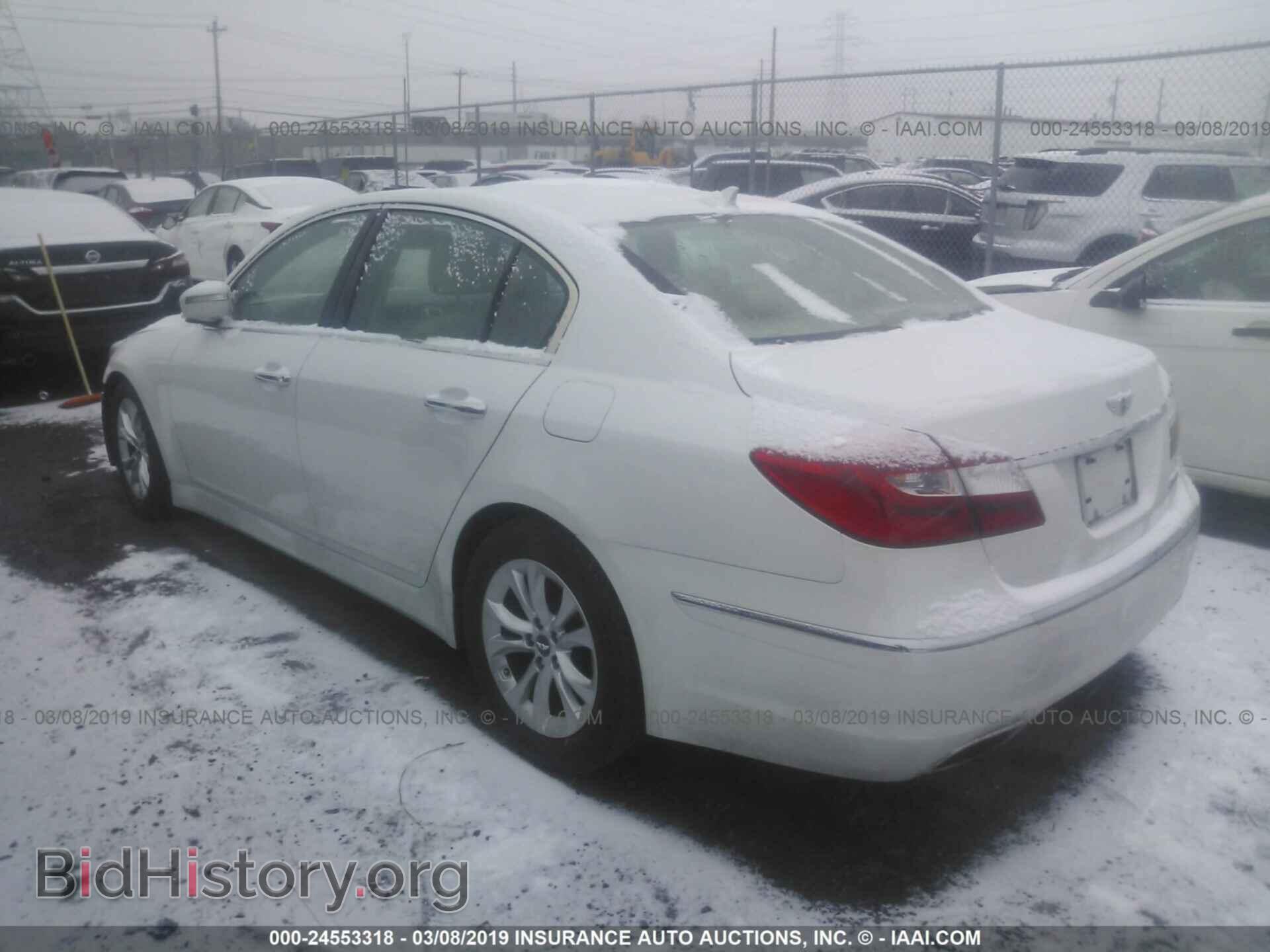 2012 HYUNDAI GENESIS - VIN: KMHGC4DD4CU203184 - Фото 3