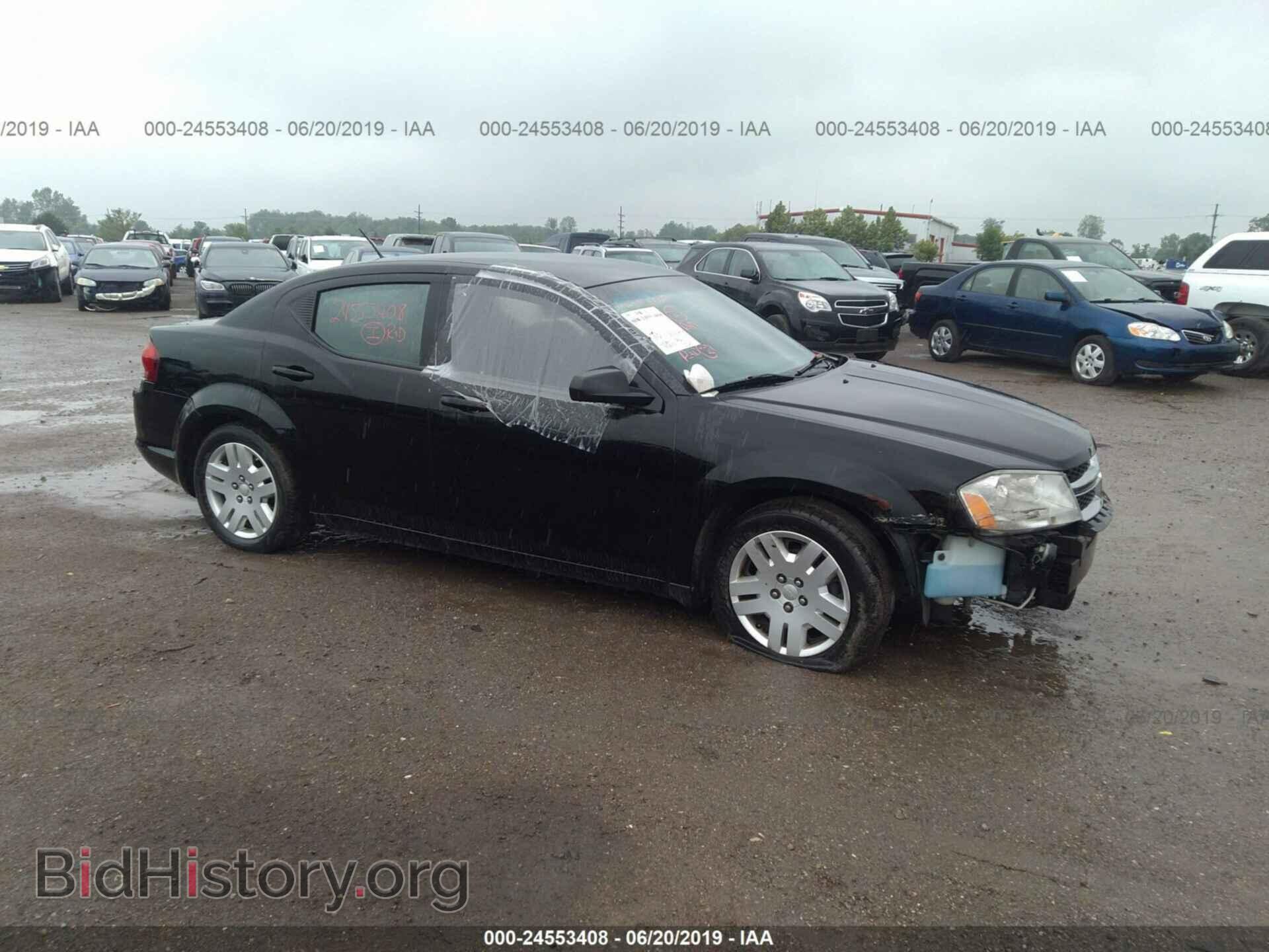 Photo 1C3CDZAB0CN325538 - DODGE AVENGER 2012