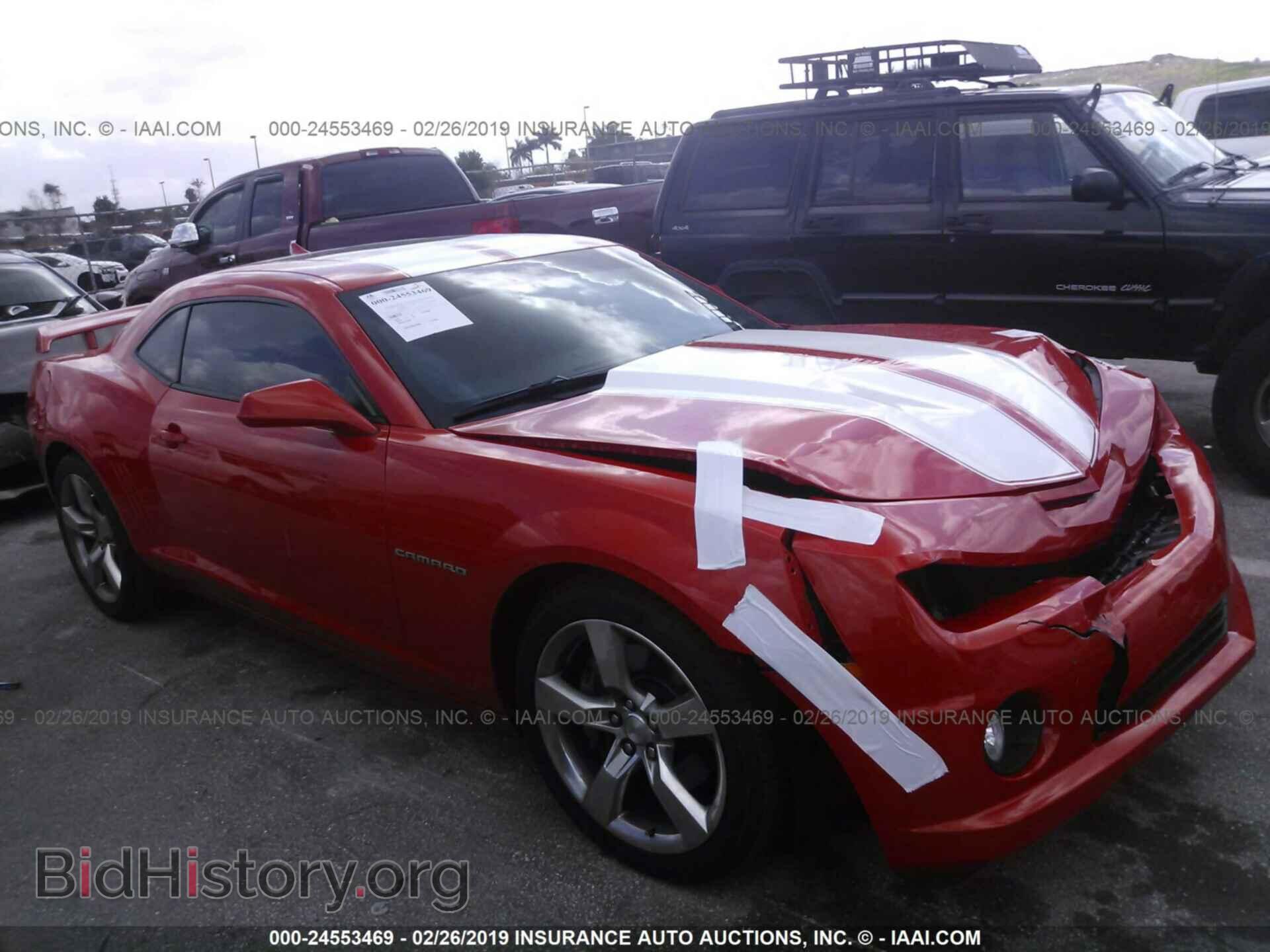 Фотография 2G1FT1EWXC9164394 - CHEVROLET CAMARO 2012