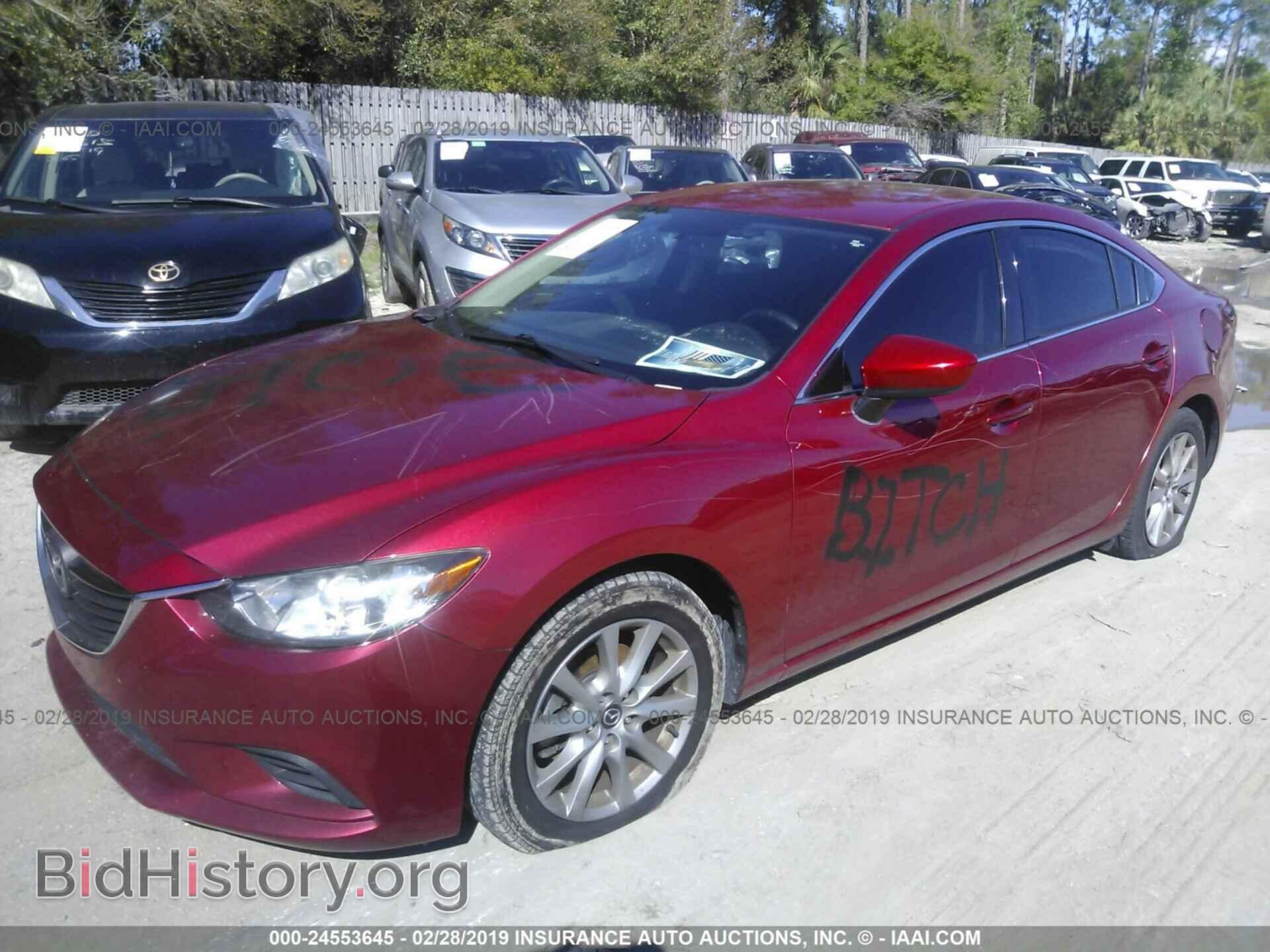 2014 MAZDA 6 - VIN: JM1GJ1U68E1159236 - Фото 2