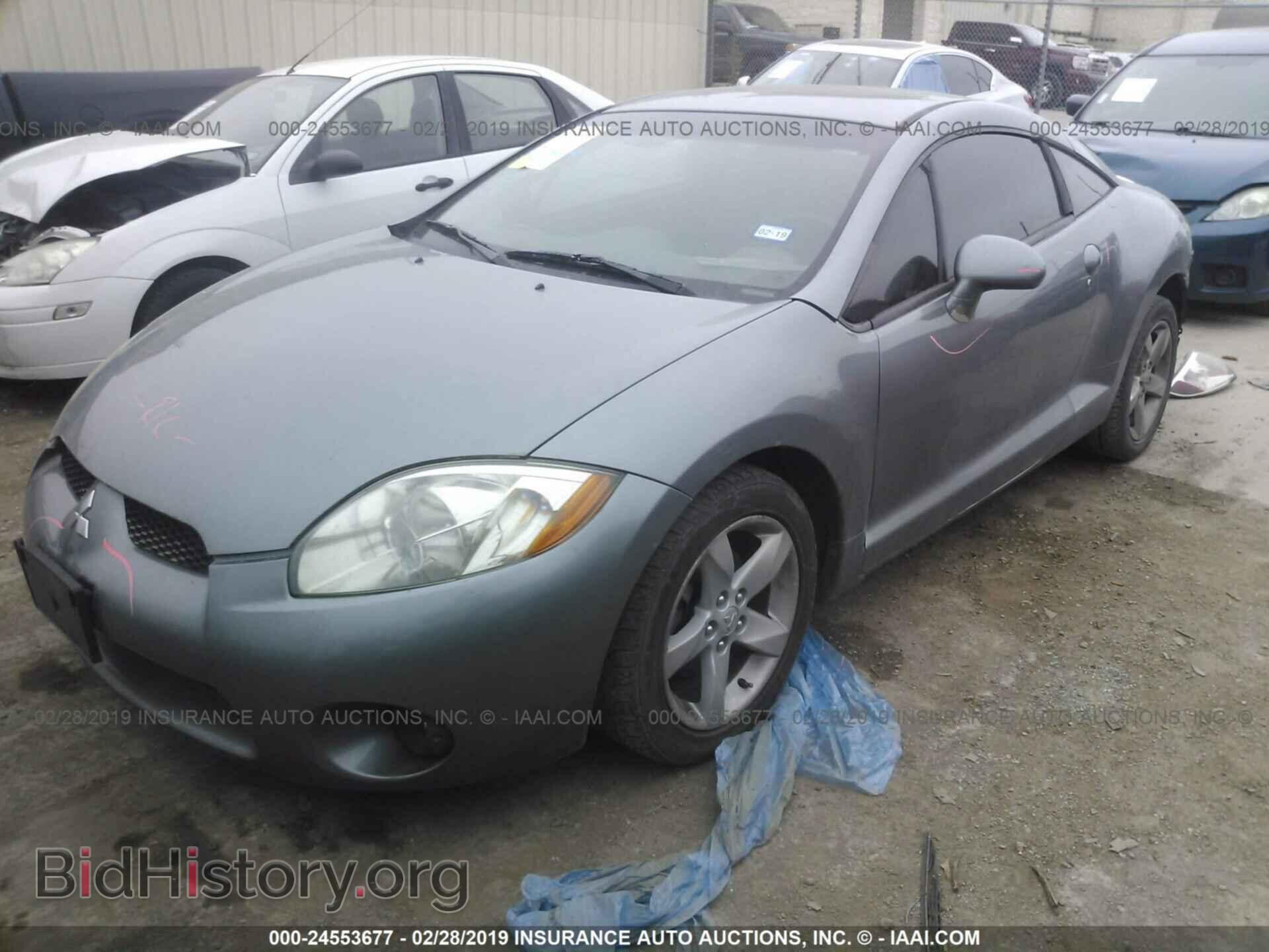 2007 MITSUBISHI ECLIPSE - VIN: 4A3AK24F37E002876 - Photo 2