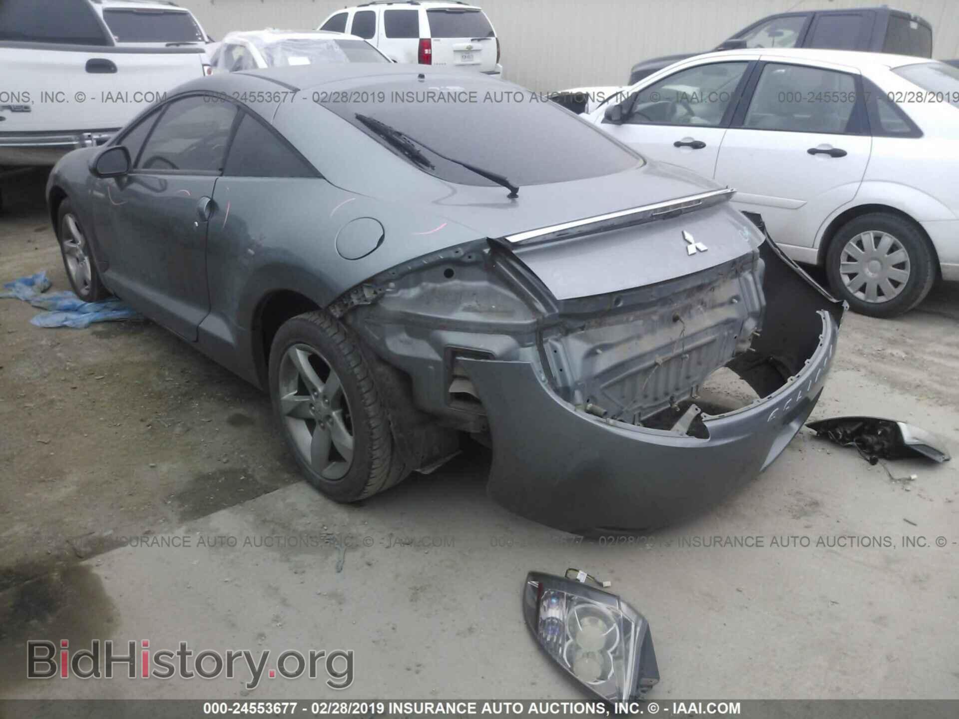 2007 MITSUBISHI ECLIPSE - VIN: 4A3AK24F37E002876 - Photo 3