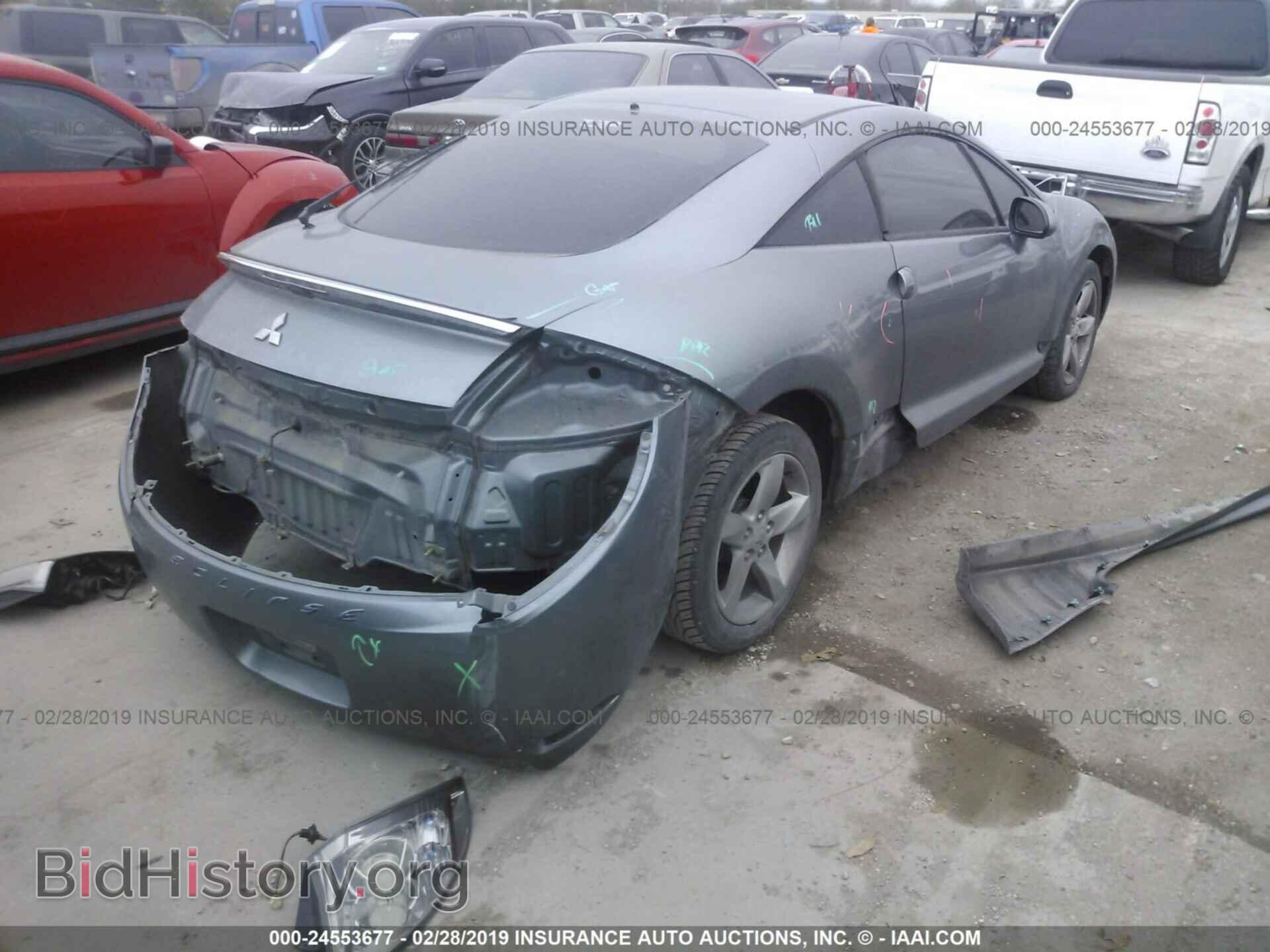 2007 MITSUBISHI ECLIPSE - VIN: 4A3AK24F37E002876 - Photo 4