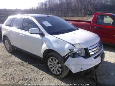 2009 Ford EDGE Limited, white — VIN 2FMDK49C09BA99443, IAAI