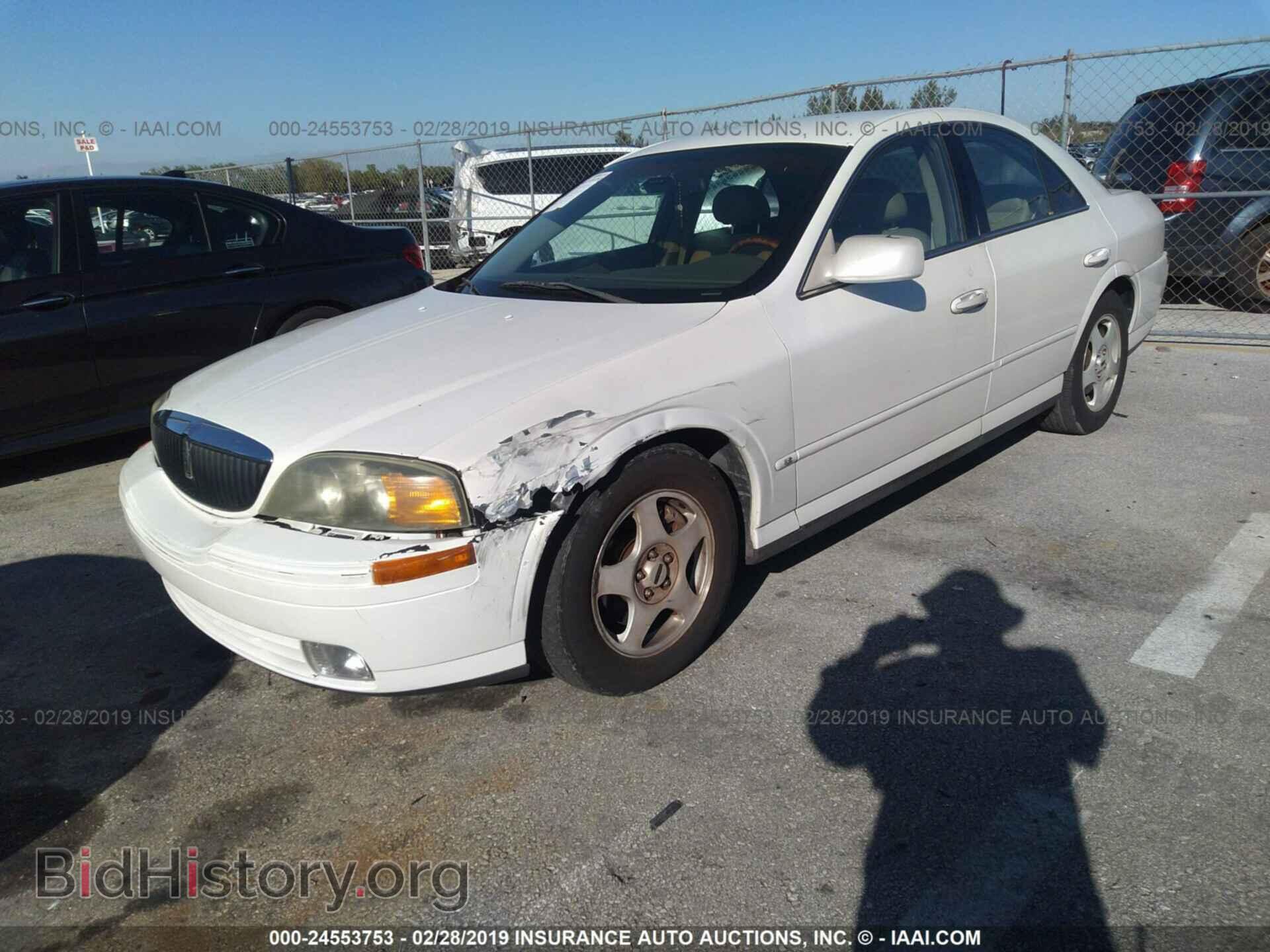 2000 LINCOLN LS - VIN: 1LNHM86S7YY602370 - Фото 2