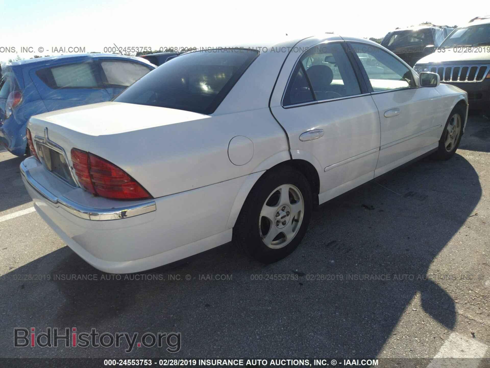 2000 LINCOLN LS - VIN: 1LNHM86S7YY602370 - Фото 4