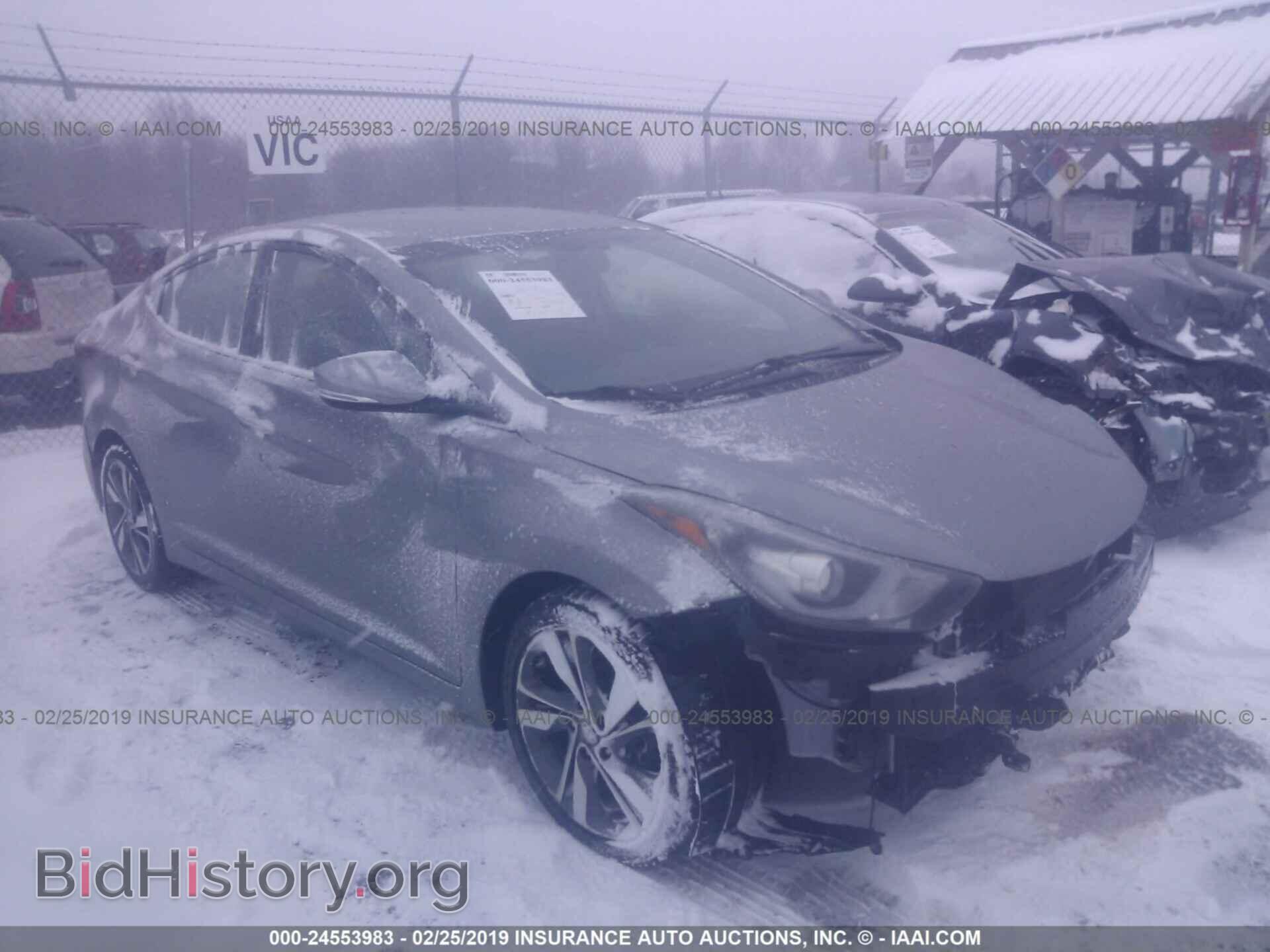 Photo KMHDH4AE0EU131663 - HYUNDAI ELANTRA 2014