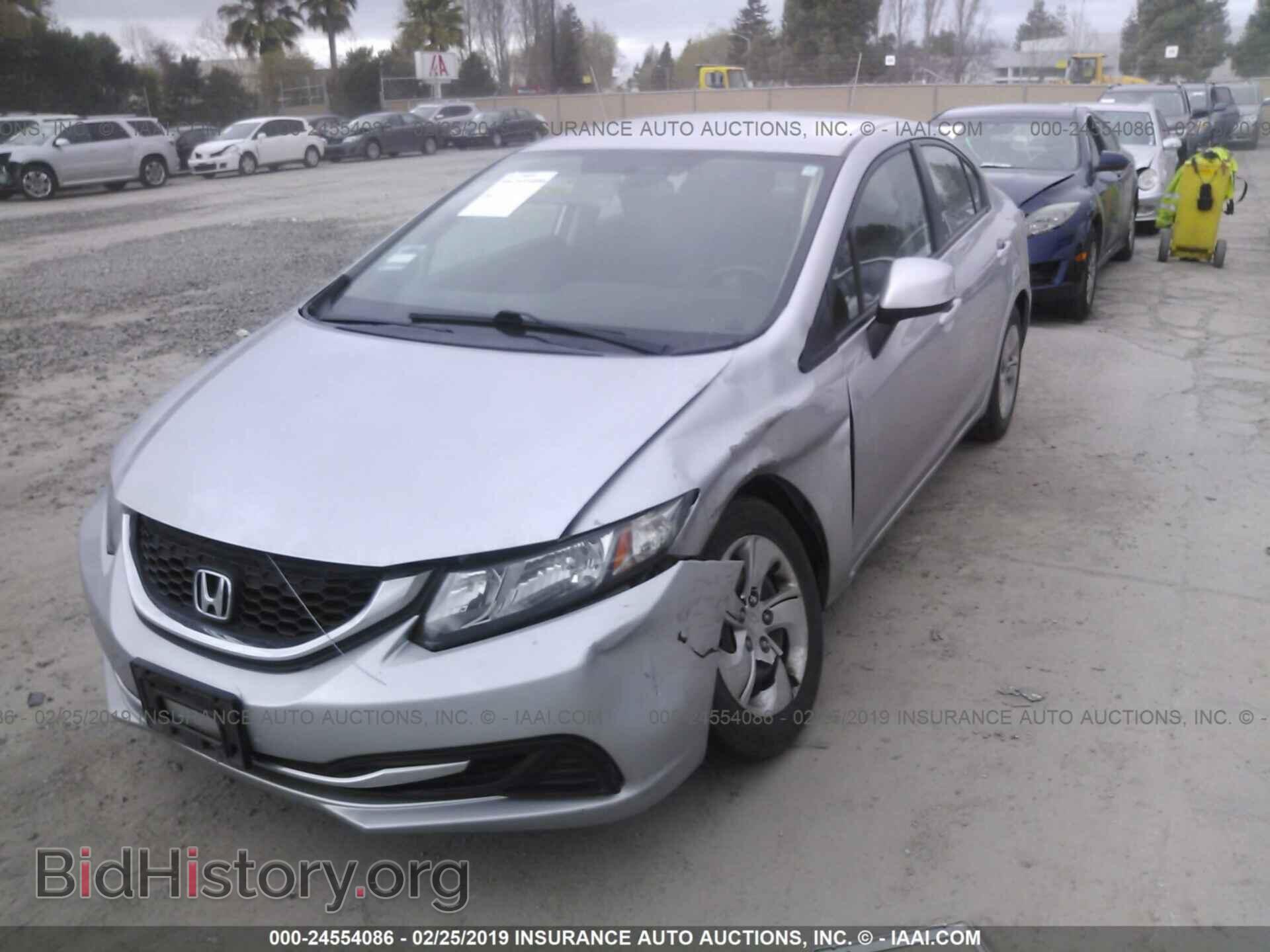 2013 HONDA CIVIC - VIN: 19XFB2F58DE245113 - Фото 2