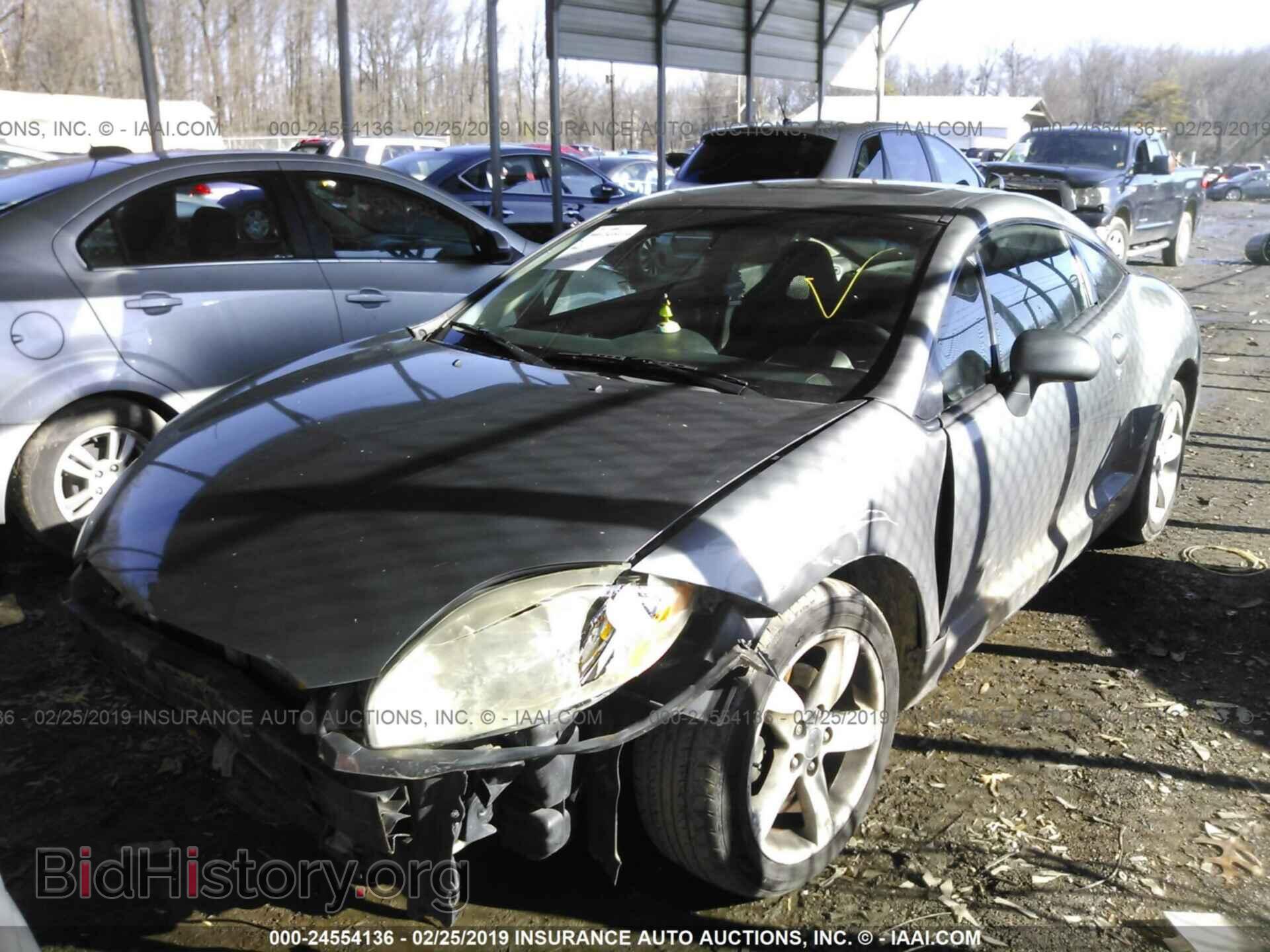 2006 MITSUBISHI ECLIPSE - VIN: 4A3AK24F66E008377 - Фото 2