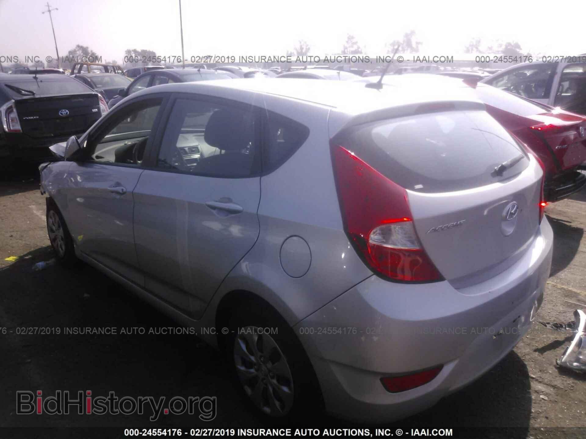 2015 HYUNDAI ACCENT - VIN: KMHCT5AE1FU222555 - Фото 3