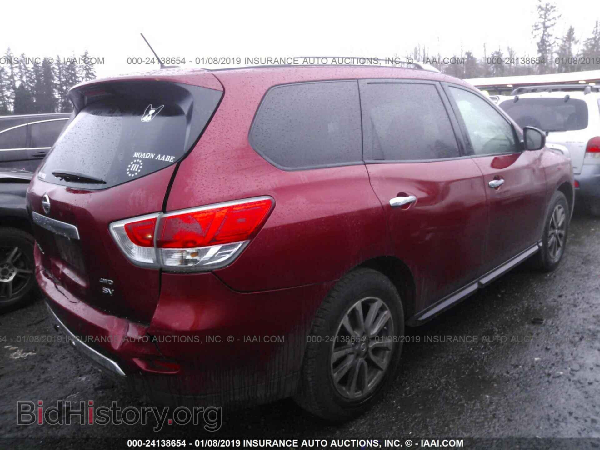 2015 NISSAN PATHFINDER - VIN: 5N1AR2MM5FC664946 - Фото 4