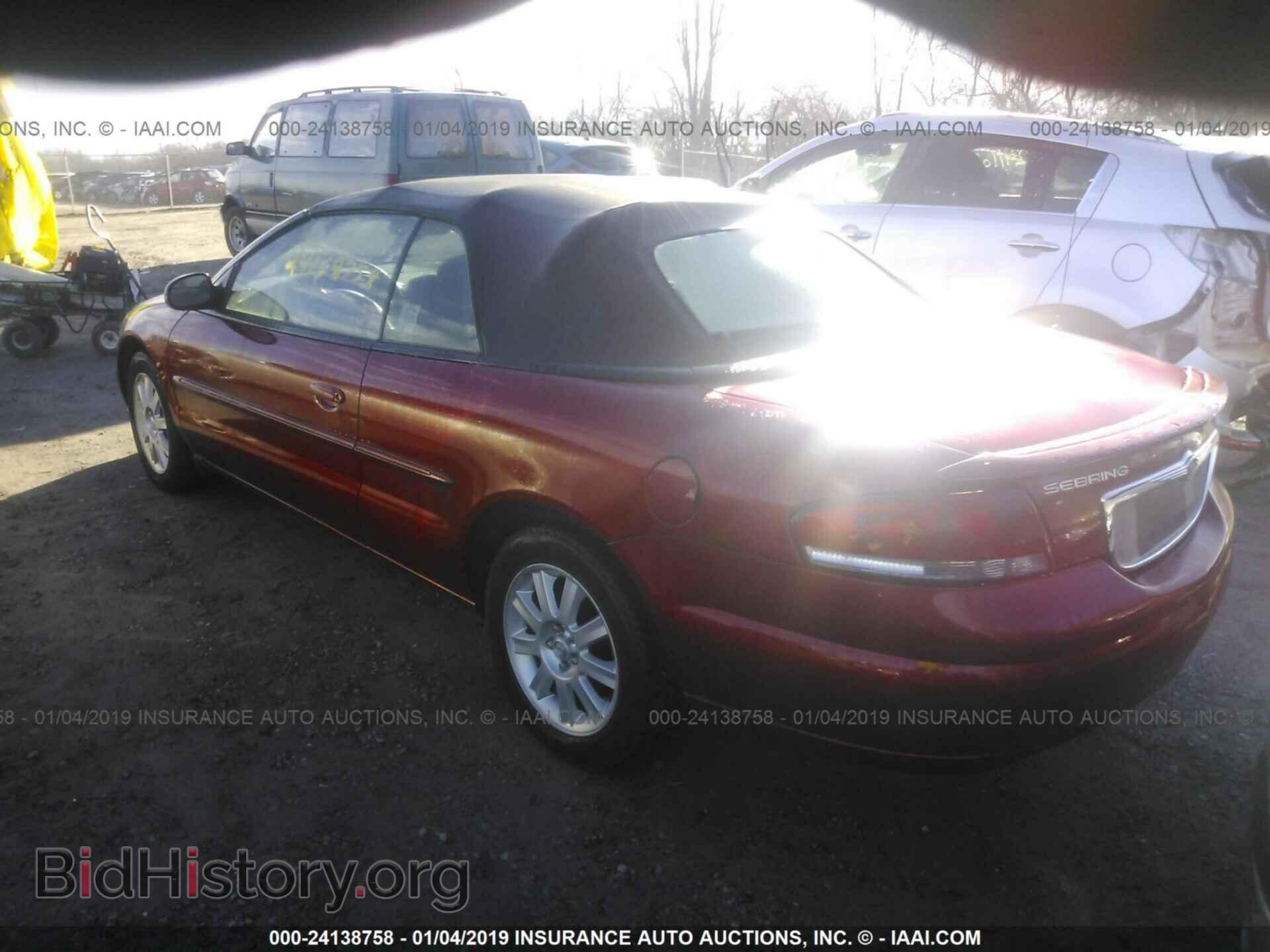 2004 CHRYSLER SEBRING - VIN: 1C3EL75R74N204000 - Фото 3