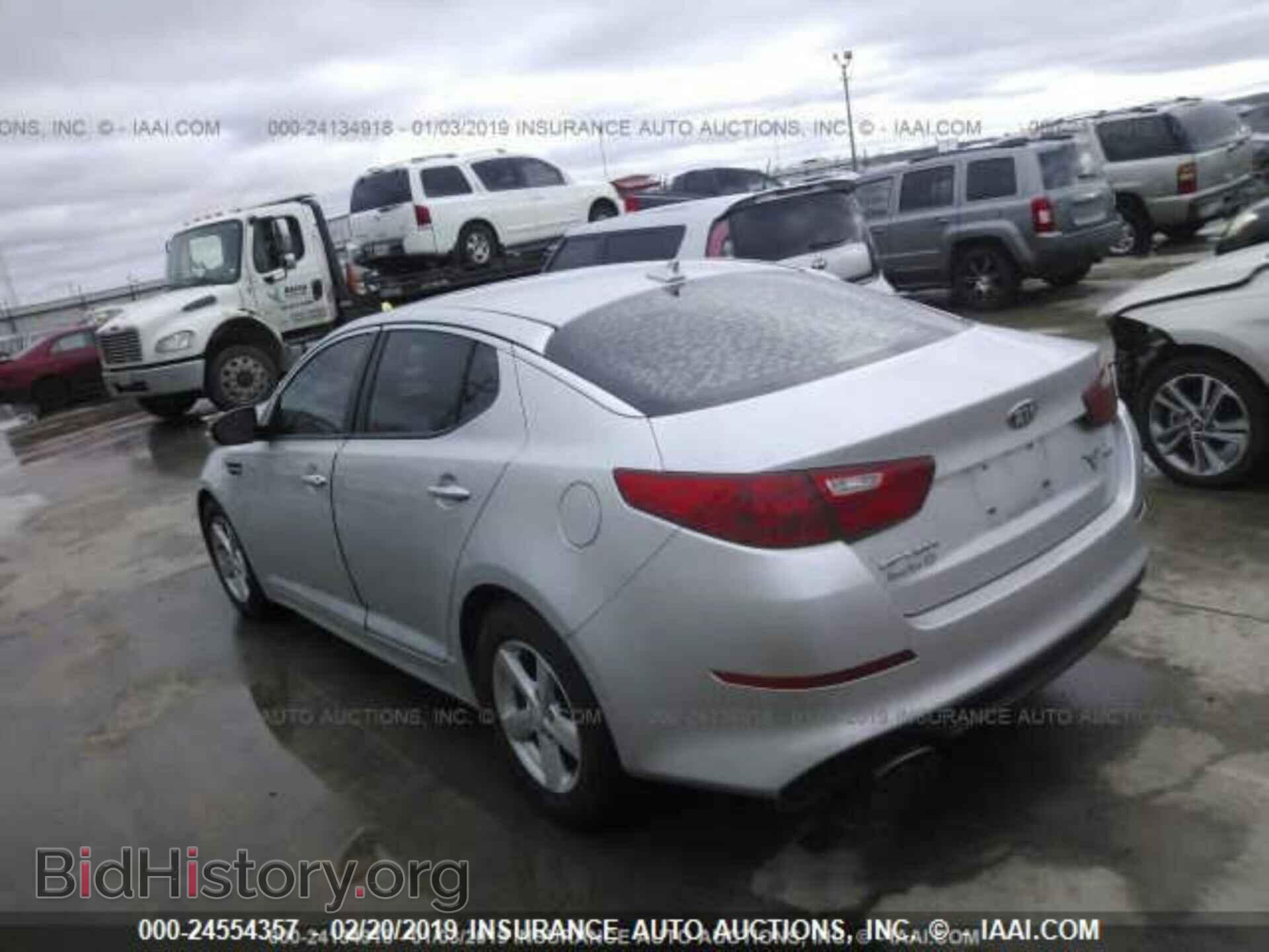 2014 KIA OPTIMA - VIN: KNAGM4A75E5465306 - Фото 3