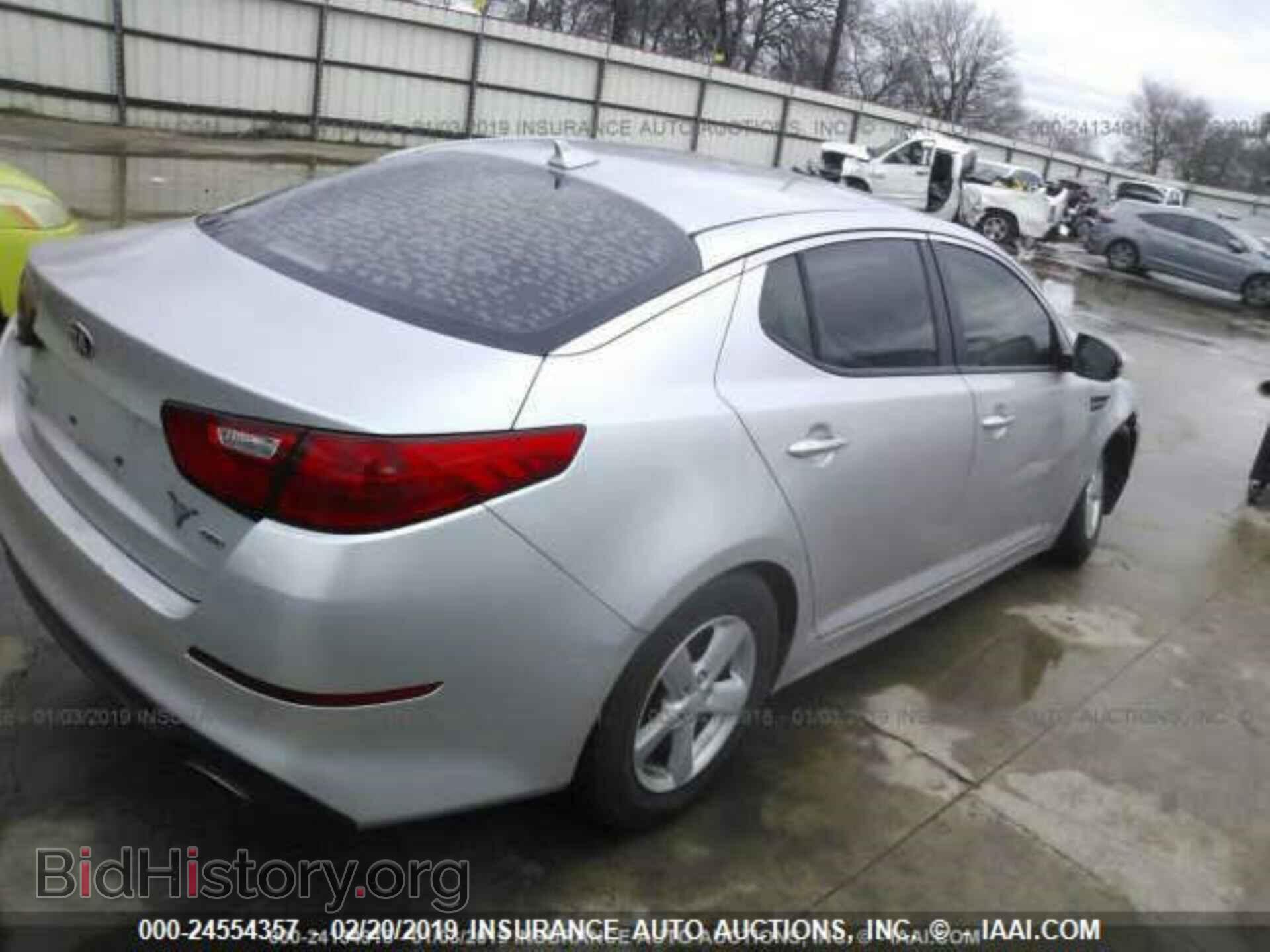 2014 KIA OPTIMA - VIN: KNAGM4A75E5465306 - Фото 4