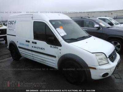 2012 Ford TRANSIT CONNECT, белый — VIN NM0LS7DN8CT095428, IAAI