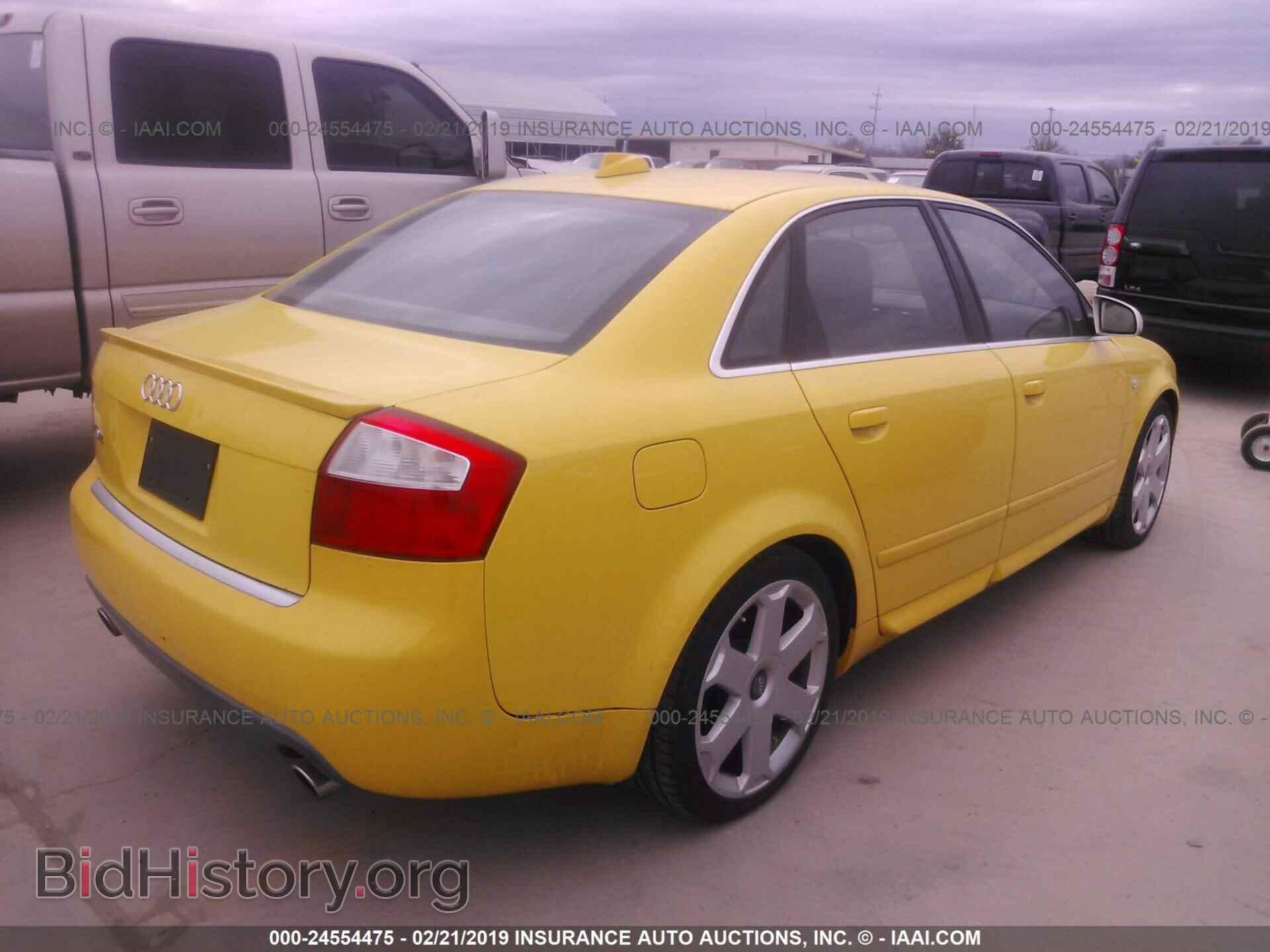 2004 AUDI S4 - VIN: WAUPL68E54A032710 - Фото 4