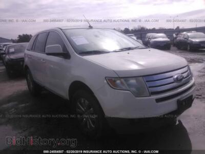 2007 Ford EDGE, white — VIN 2FMDK38C27BB29342, IAAI