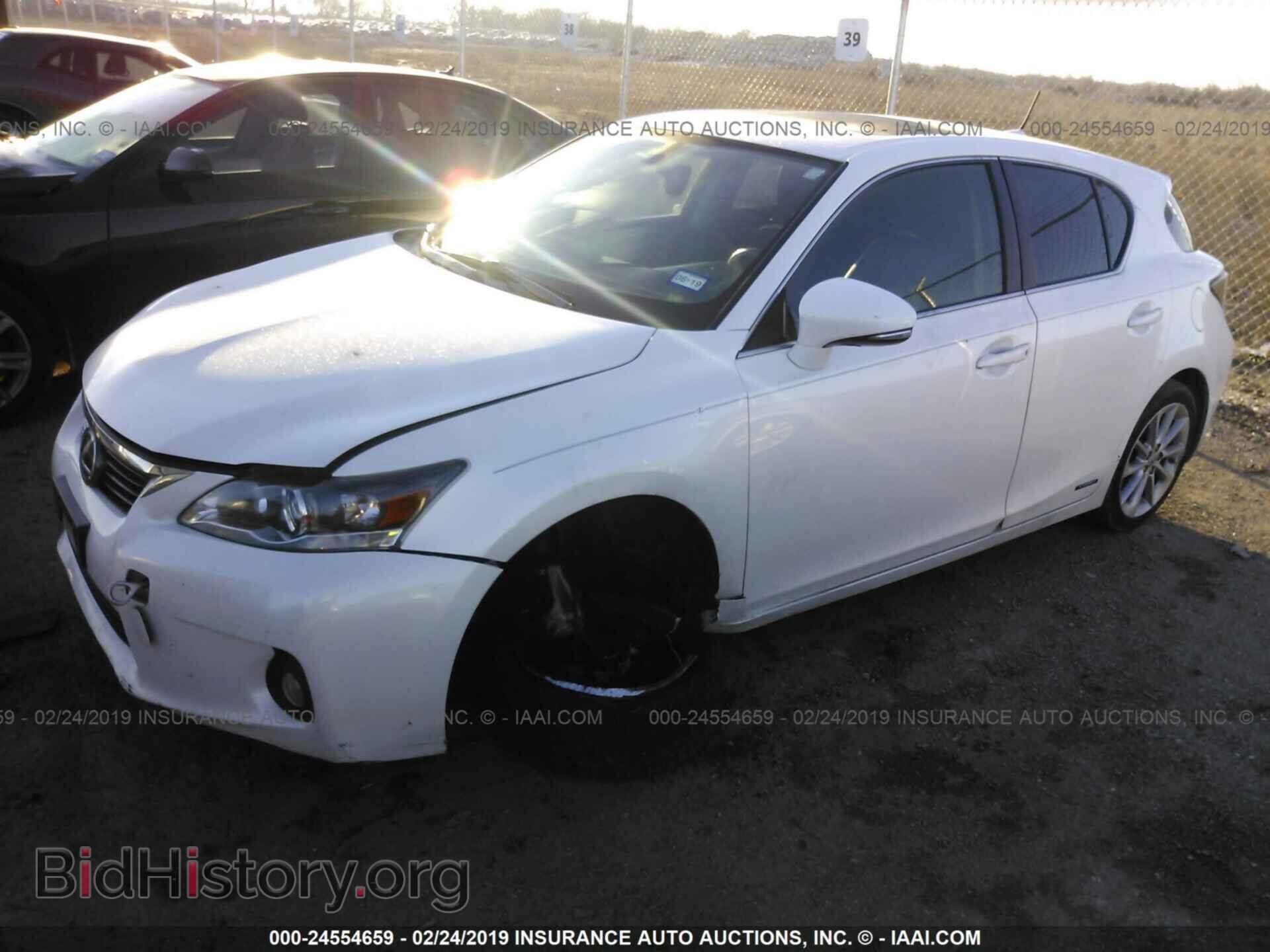 2012 LEXUS CT - VIN: JTHKD5BH2C2096511 - Photo 2