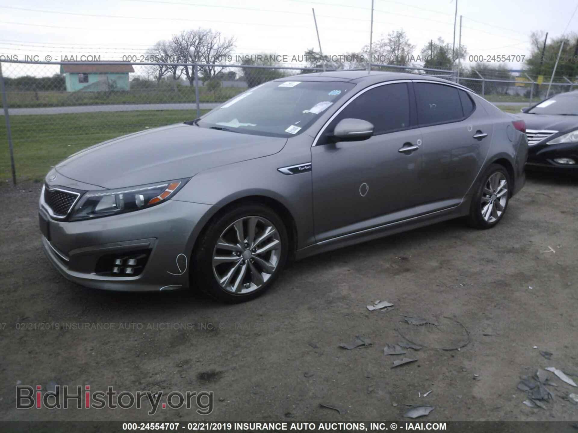 2015 KIA OPTIMA - VIN: 5XXGR4A65FG424165 - Photo 2