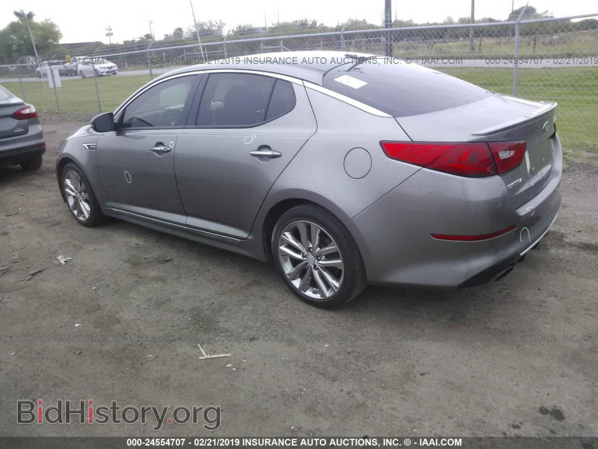 2015 KIA OPTIMA - VIN: 5XXGR4A65FG424165 - Photo 3