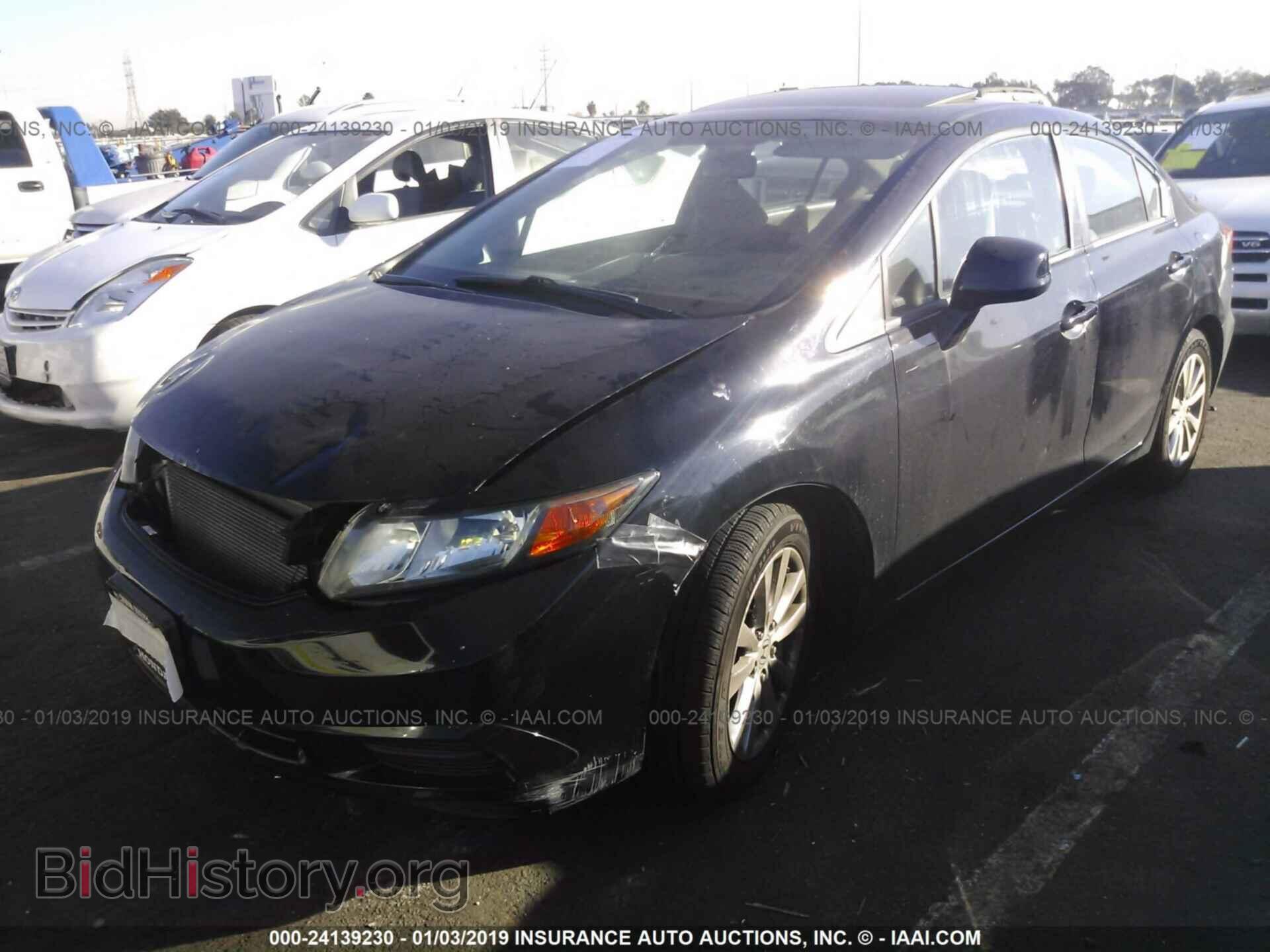 2012 HONDA CIVIC - VIN: 19XFB2F8XCE340698 - Photo 2