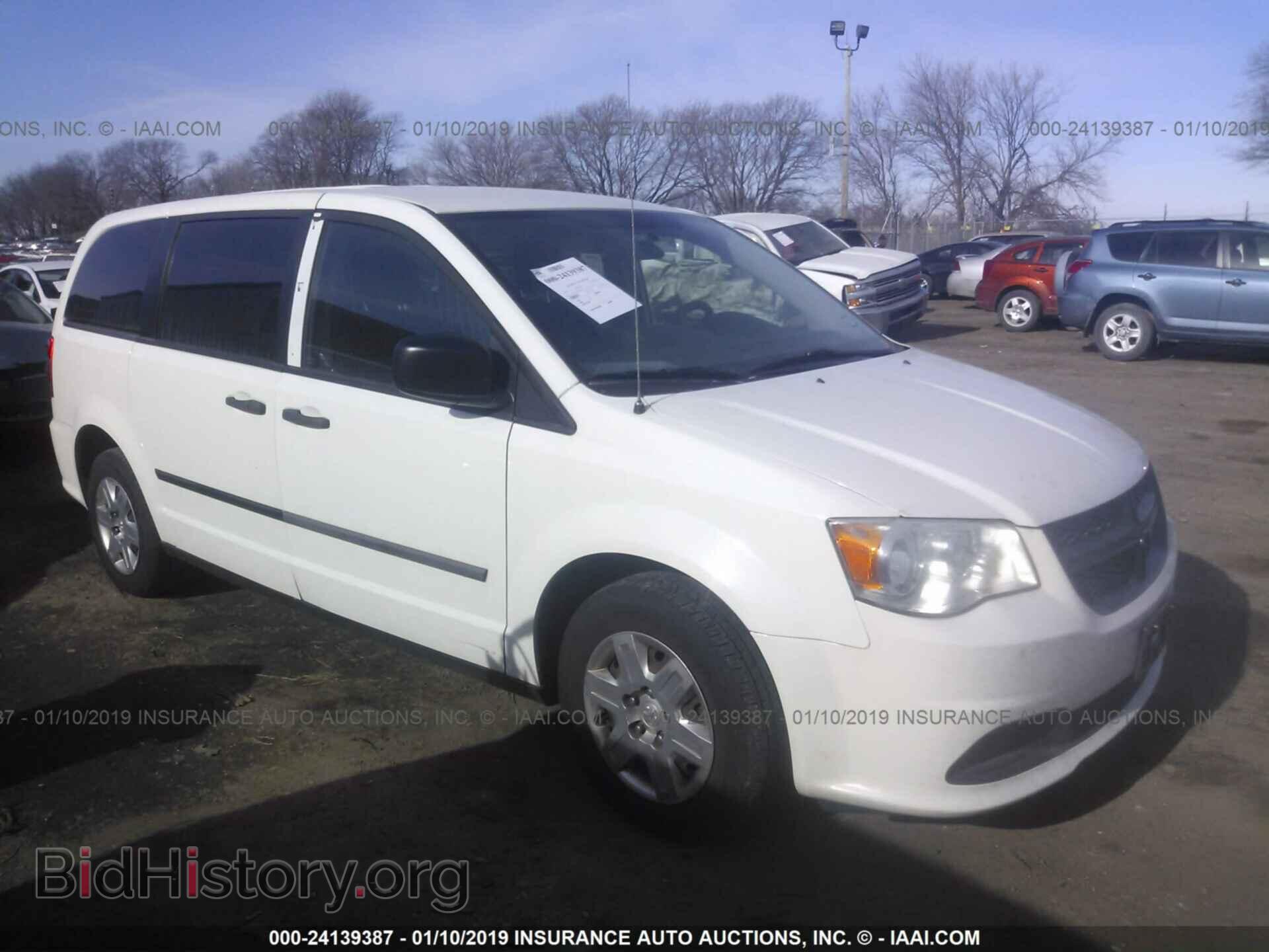Photo 2C4RDGAG7CR193242 - DODGE RAM VAN 2012