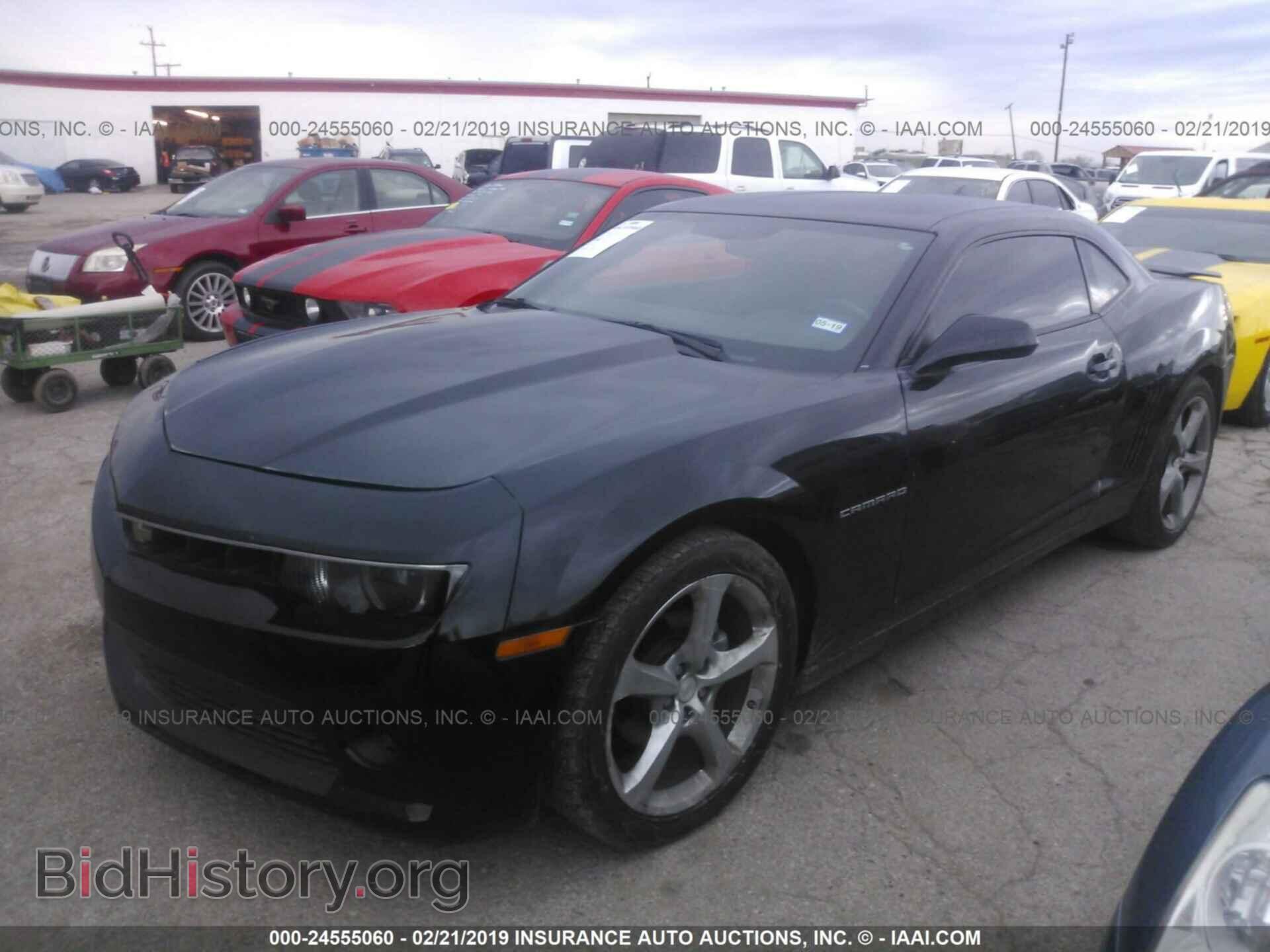 2014 CHEVROLET CAMARO - VIN: 2G1FB1E35E9141391 - Фото 2