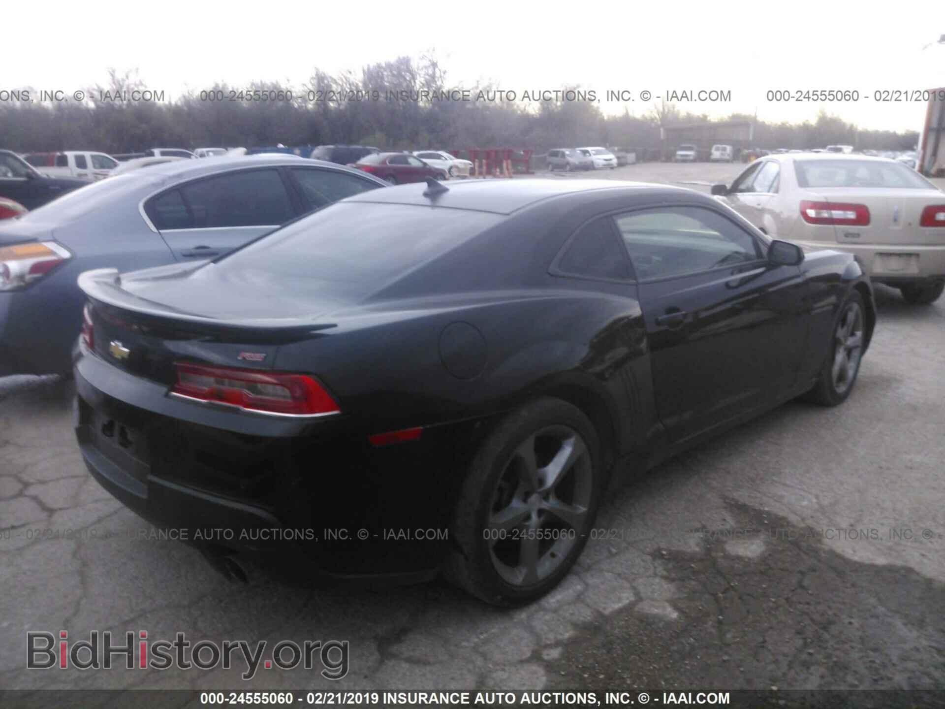 2014 CHEVROLET CAMARO - VIN: 2G1FB1E35E9141391 - Фото 4